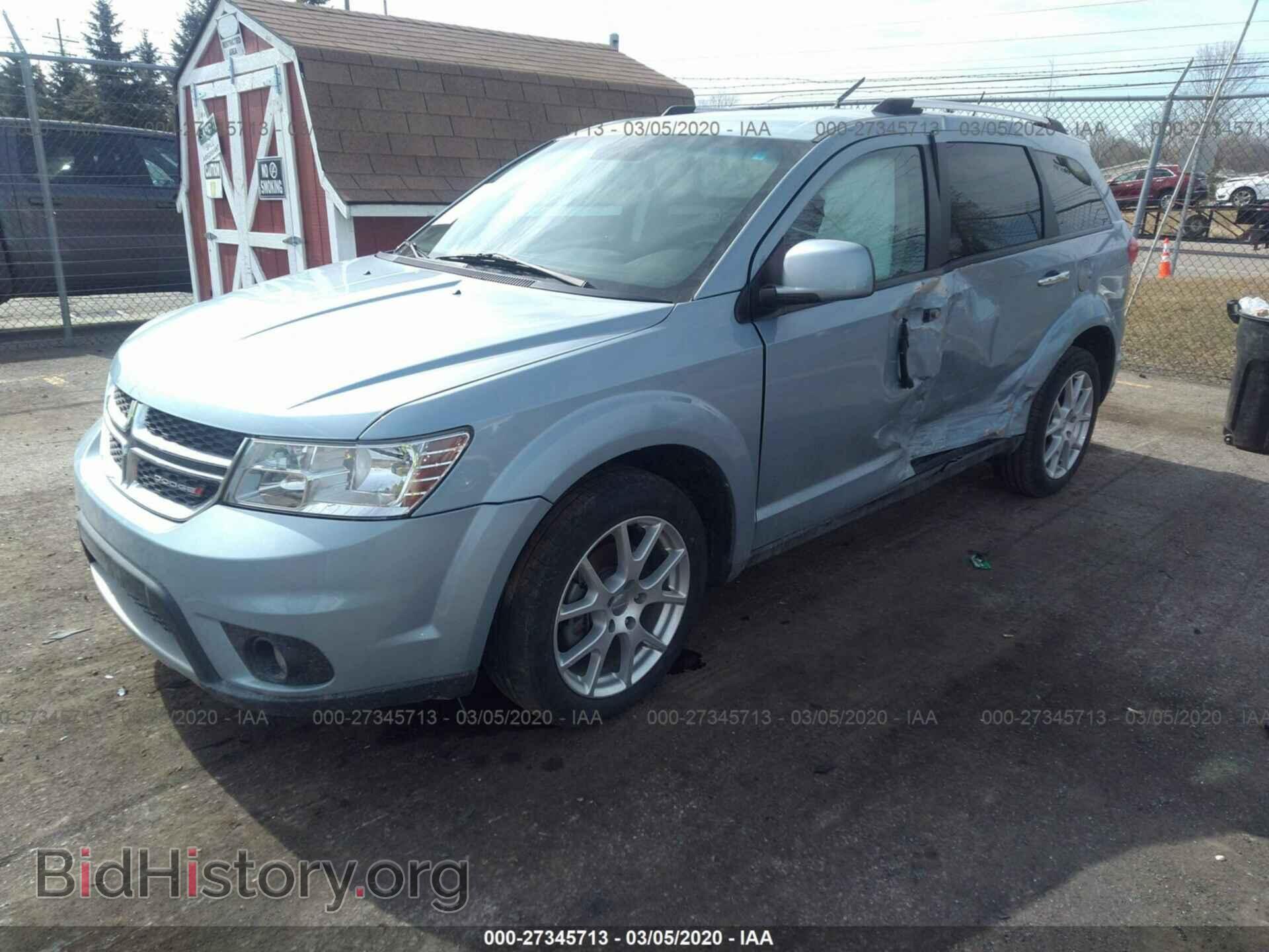2013 DODGE JOURNEY - VIN: 3C4PDCDG1DT558525 - Фото 2