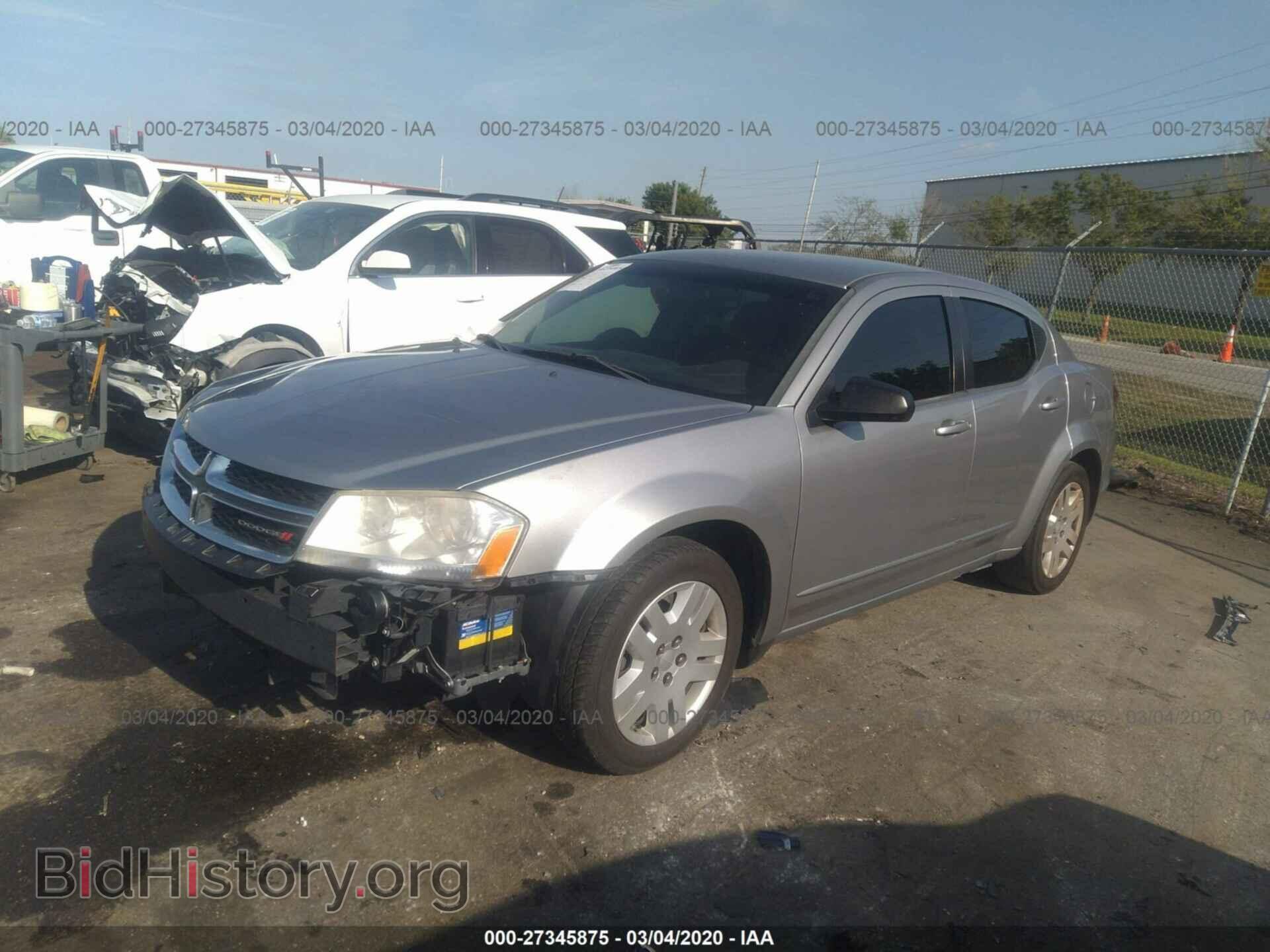 2014 DODGE AVENGER - VIN: 1C3CDZAB9EN195715 - Фото 2