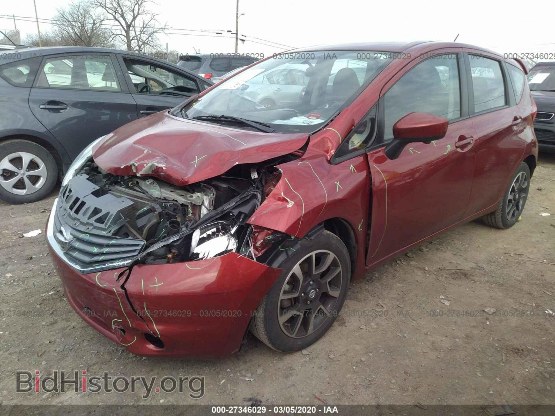 2016 NISSAN VERSA NOTE - VIN: 3N1CE2CP4GL403871 - Фото 2