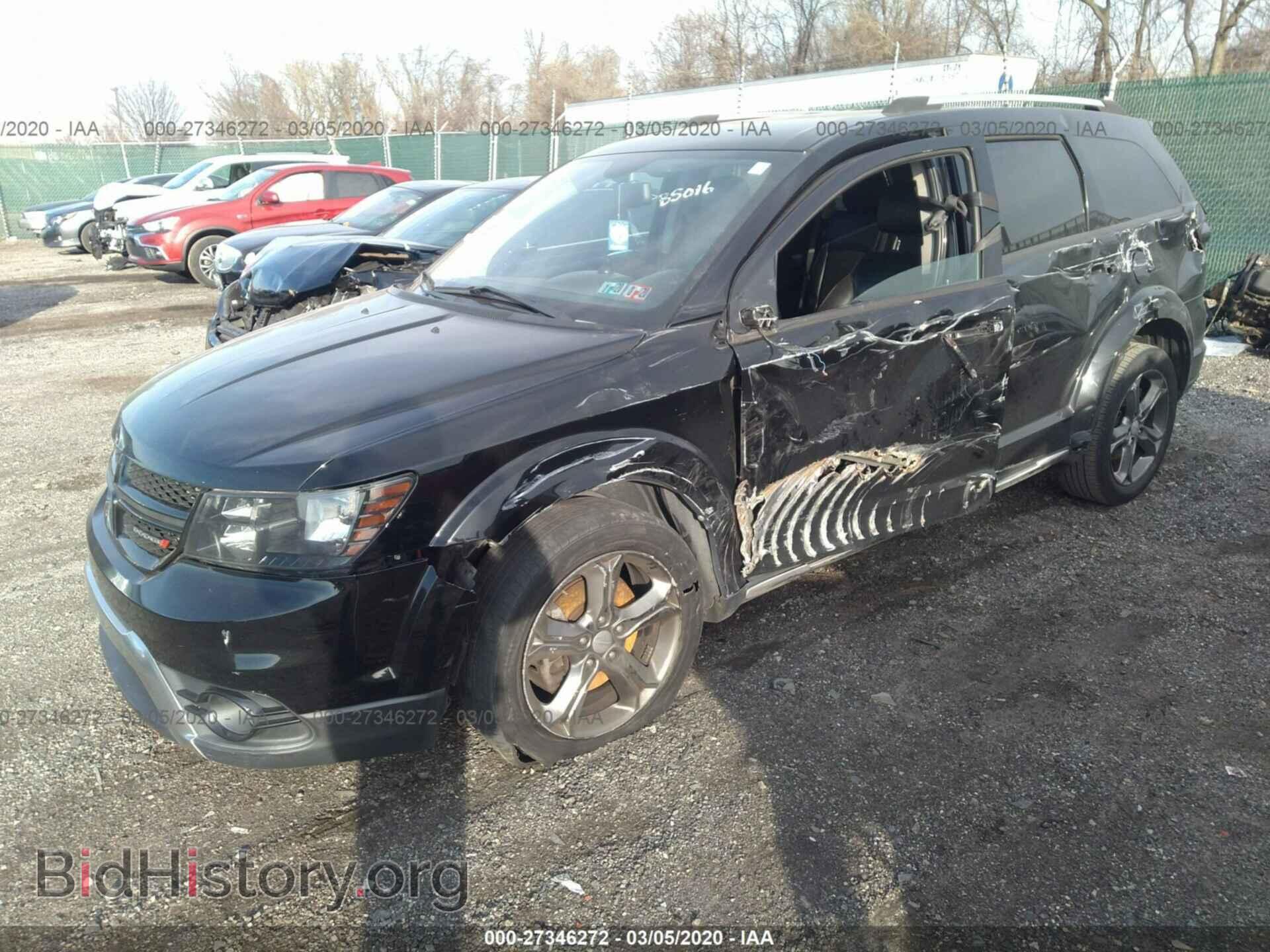2015 DODGE JOURNEY - VIN: 3C4PDCGB4FT557002 - Фото 2
