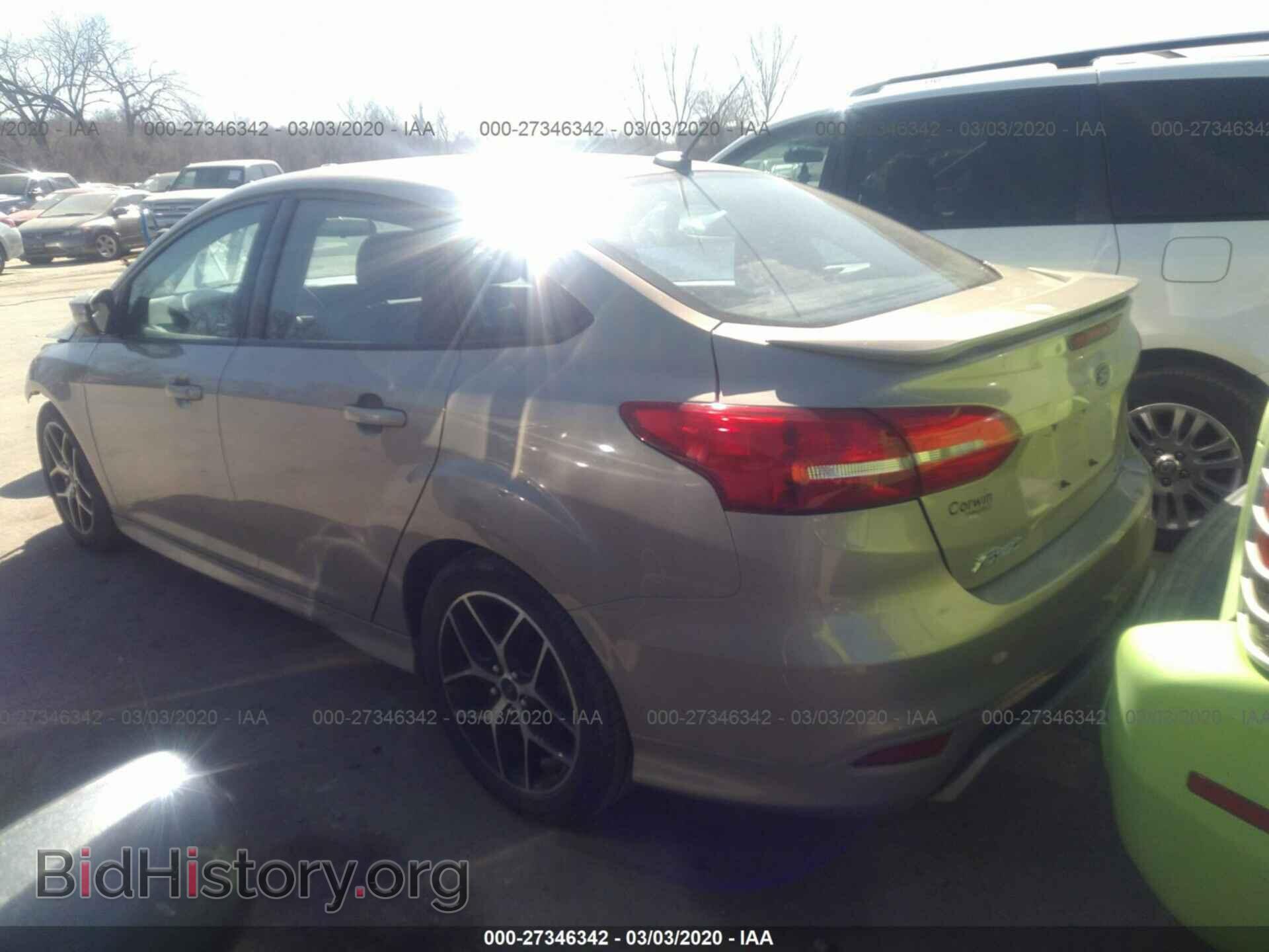 2015 FORD FOCUS - VIN: 1FADP3F2XFL334279 - Фото 3
