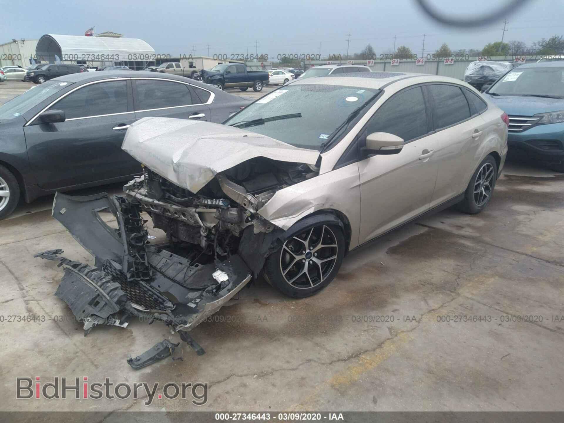 2017 FORD FOCUS - VIN: 1FADP3H25HL257644 - Фото 2