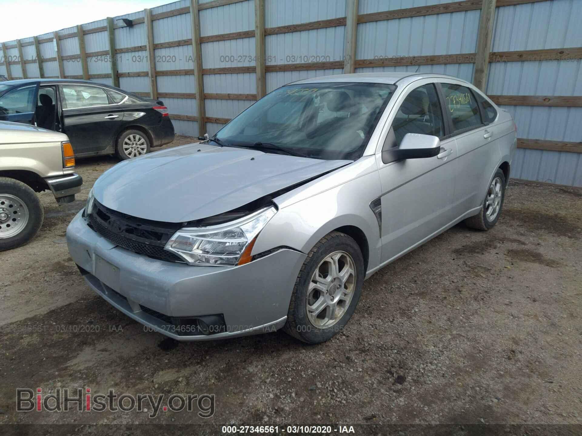 2008 FORD FOCUS - VIN: 1FAHP35N98W238206 - Фото 2