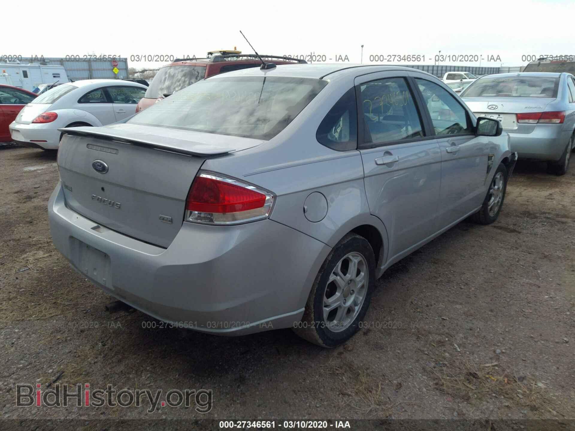 2008 FORD FOCUS - VIN: 1FAHP35N98W238206 - Фото 4