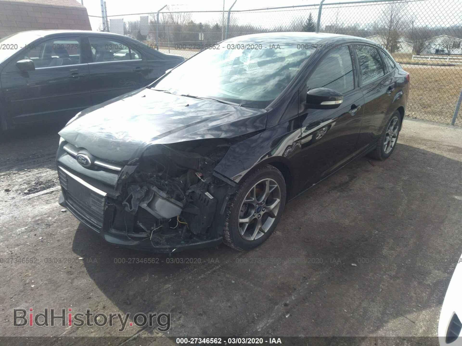 2014 FORD FOCUS - VIN: 1FADP3F28EL348213 - Фото 2