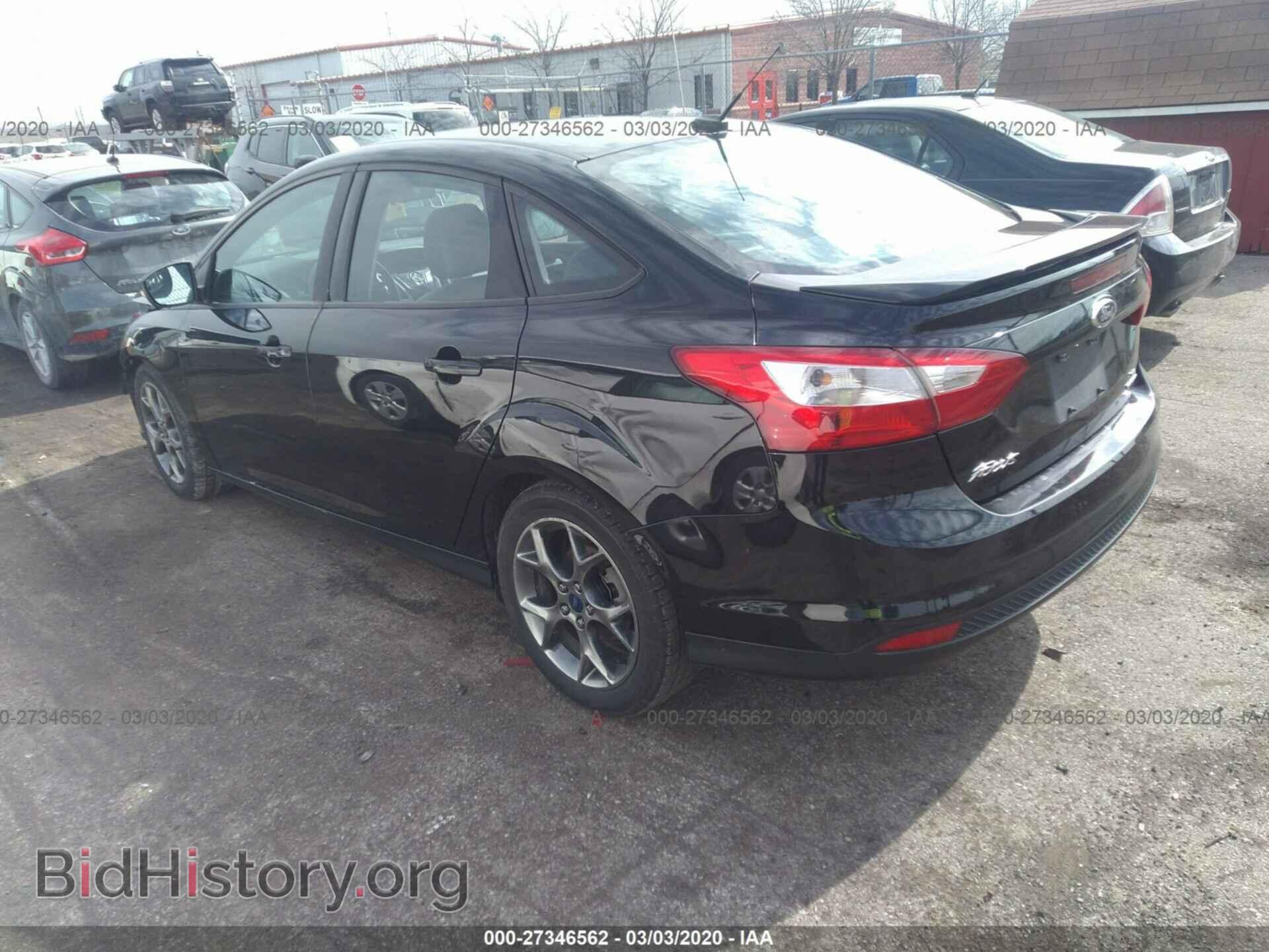 2014 FORD FOCUS - VIN: 1FADP3F28EL348213 - Фото 3