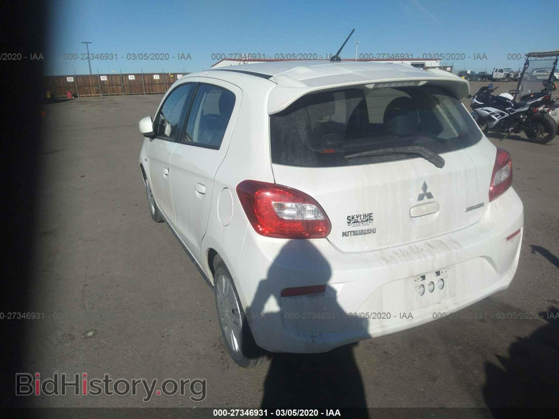 2017 MITSUBISHI MIRAGE - VIN: ML32A3HJ7HH014126 - Фото 3