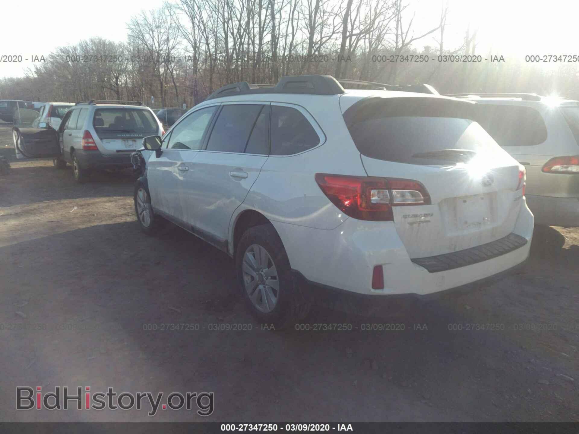2015 SUBARU OUTBACK - VIN: 4S4BSBHC5F3317904 - Фото 3