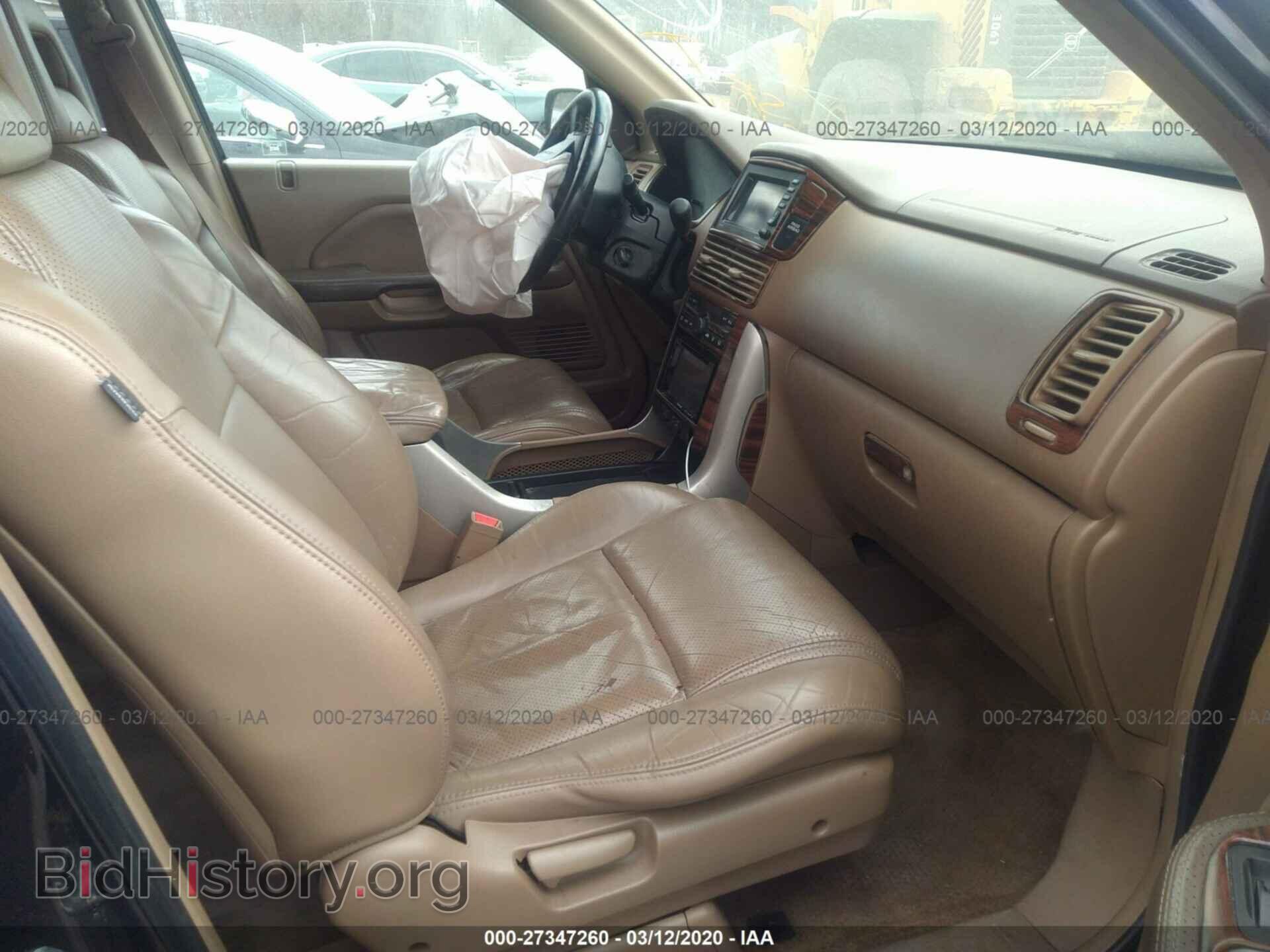 2005 HONDA PILOT - VIN: 2HKYF18775H558706 - Фото 5