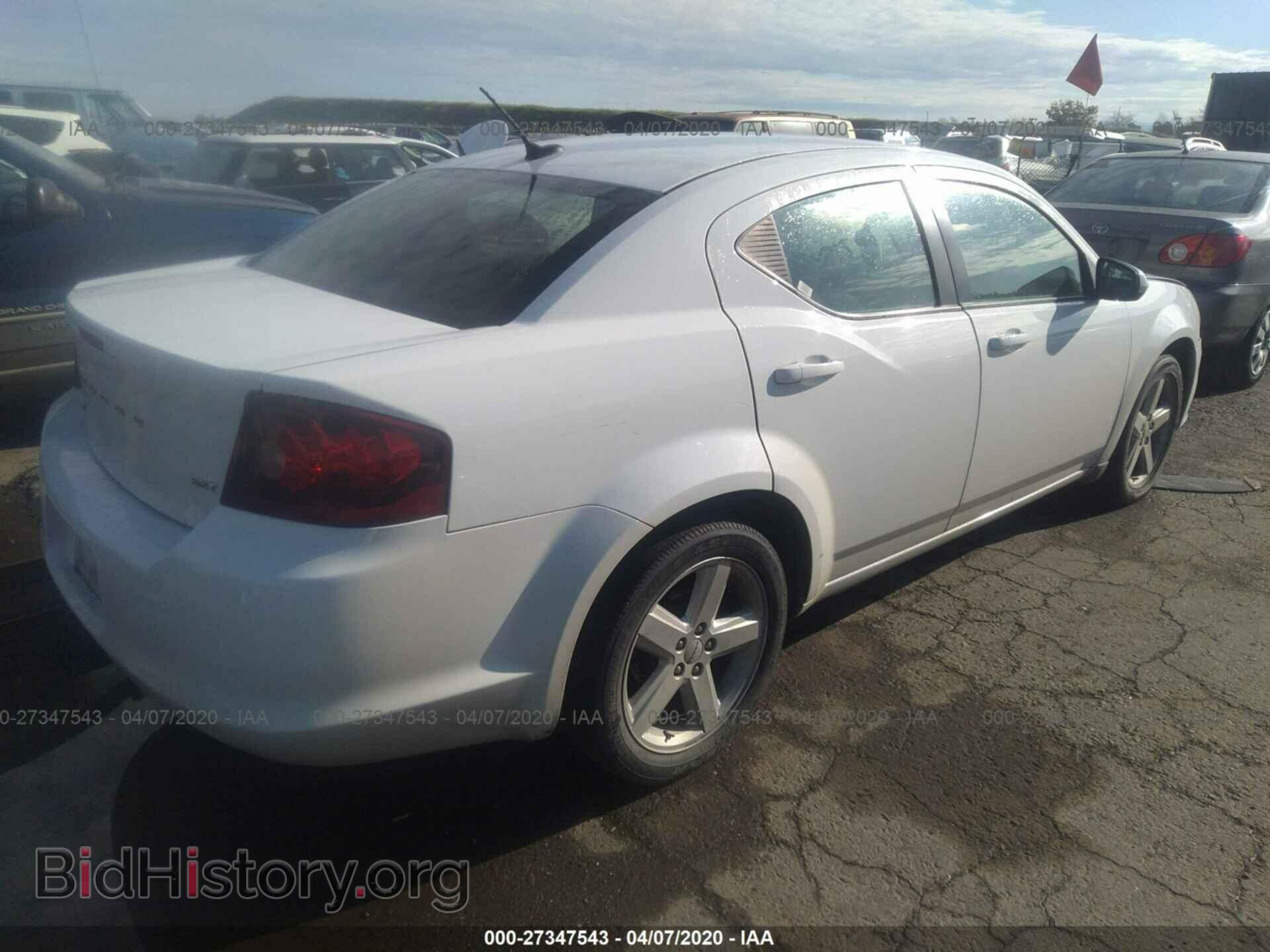 2013 DODGE AVENGER - VIN: 1C3CDZCB0DN707129 - Фото 4