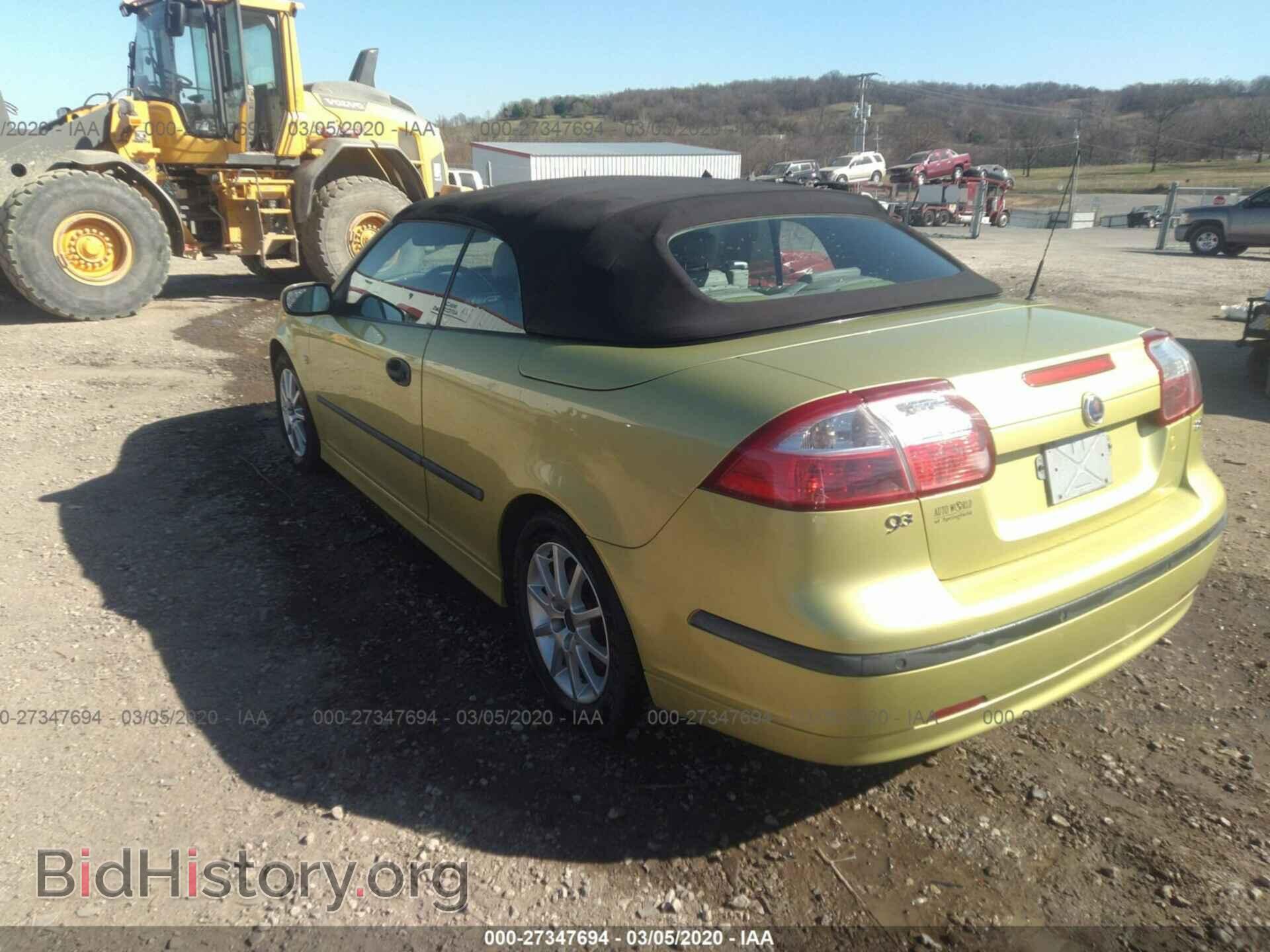 2004 SAAB 9-3 - VIN: YS3FD79Y546005013 - Photo 3
