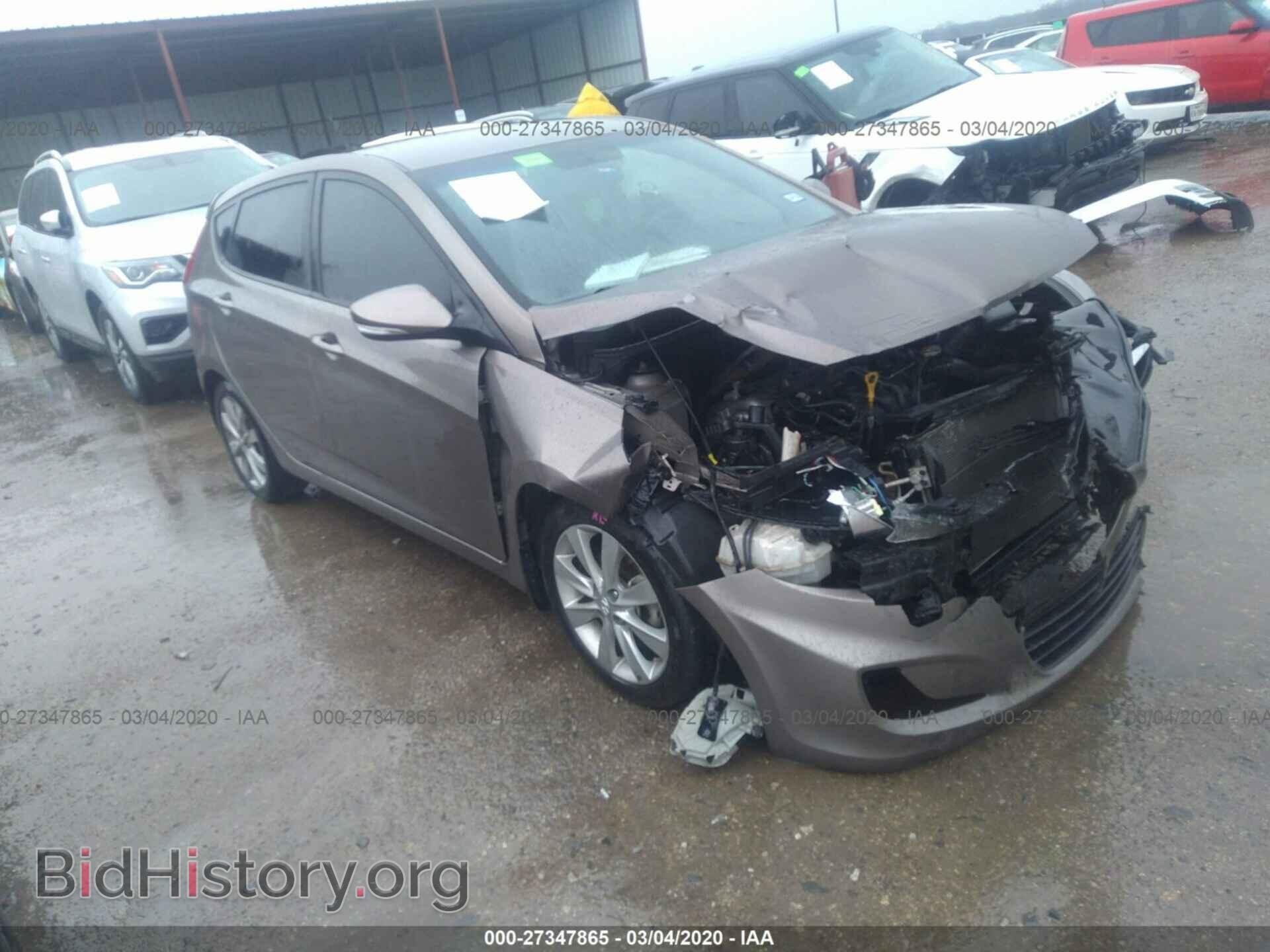 Фотография KMHCU5AE6DU091049 - HYUNDAI ACCENT 2013