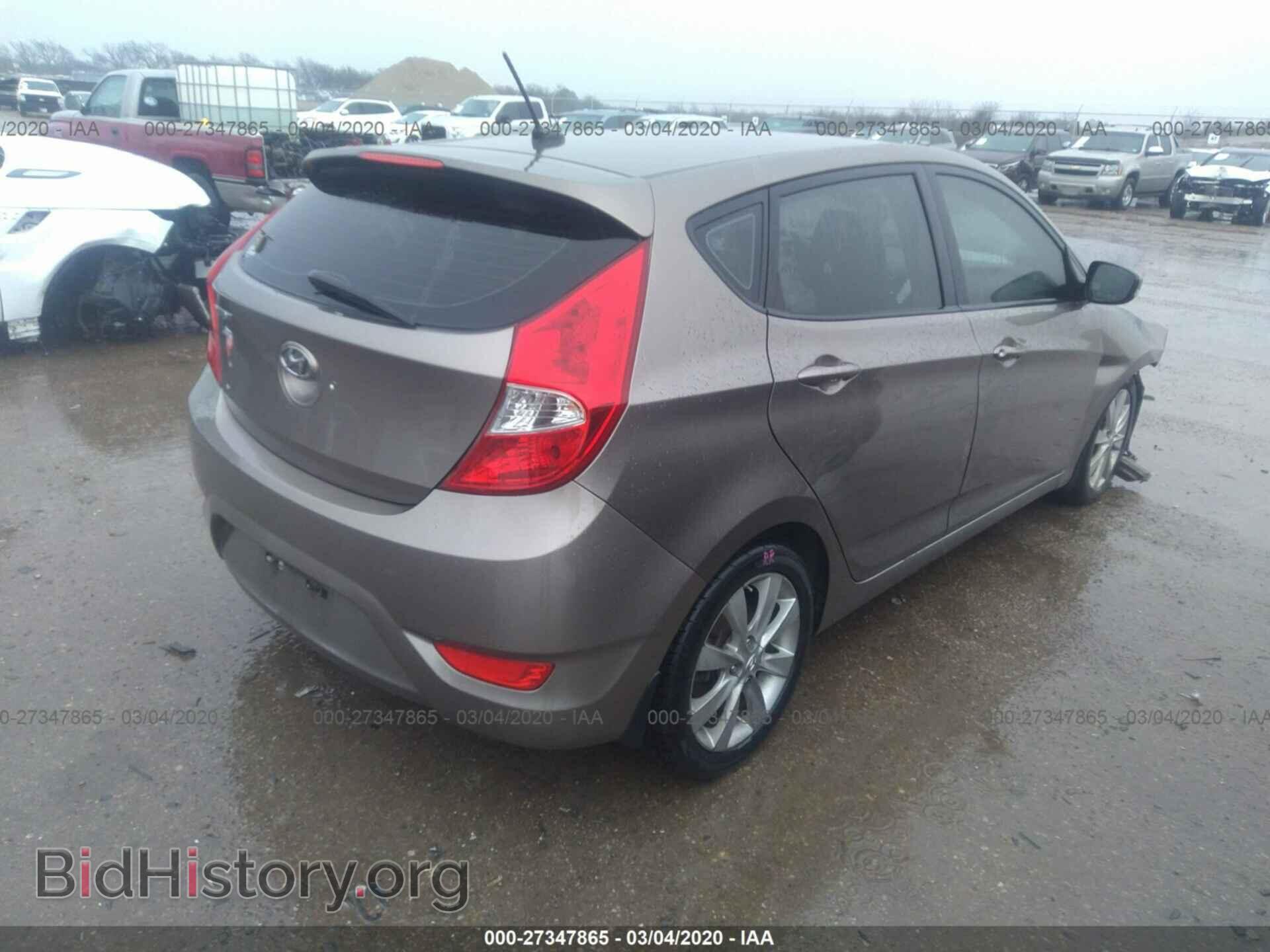 2013 HYUNDAI ACCENT - VIN: KMHCU5AE6DU091049 - Фото 4