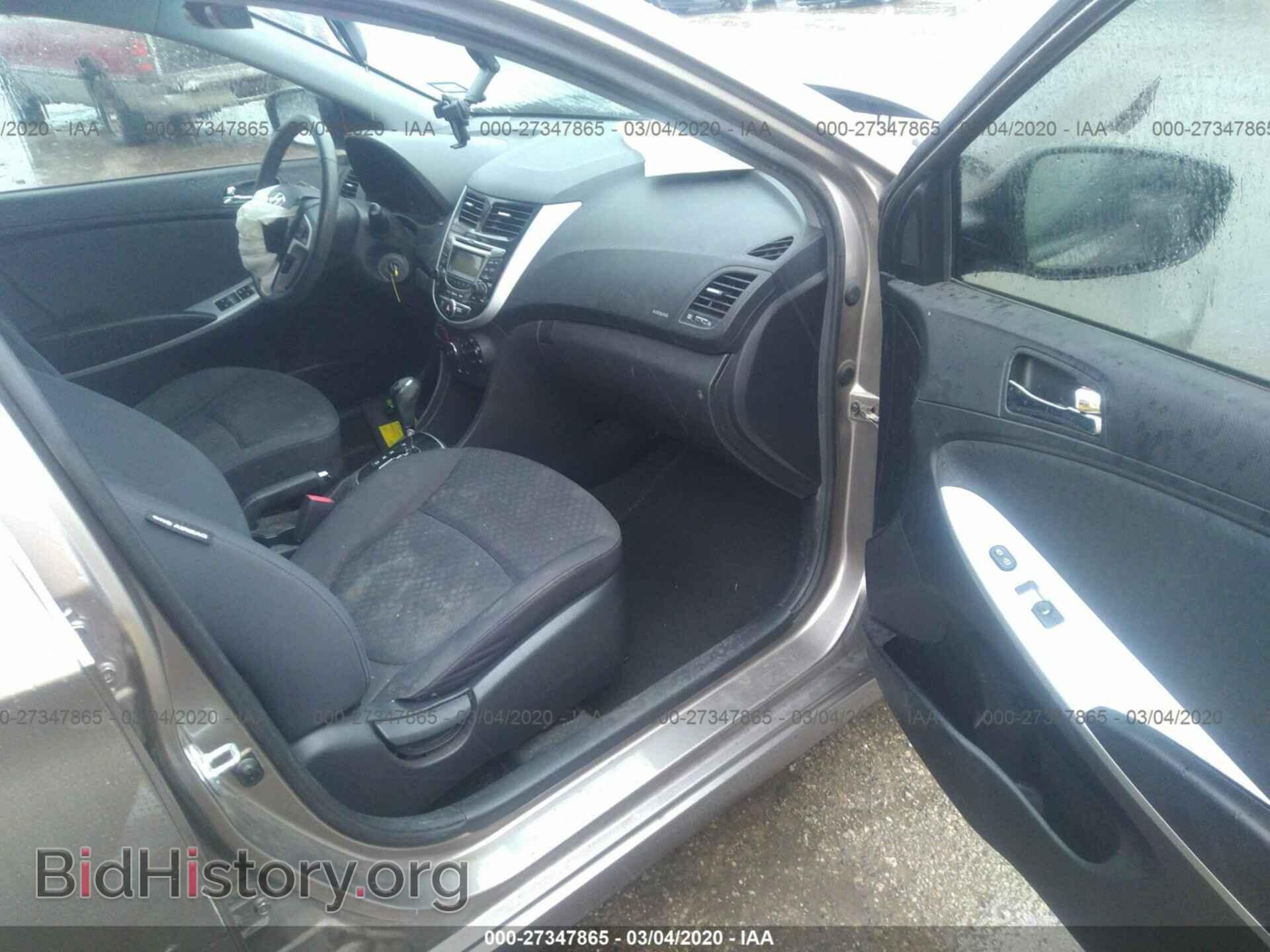 2013 HYUNDAI ACCENT - VIN: KMHCU5AE6DU091049 - Фото 5