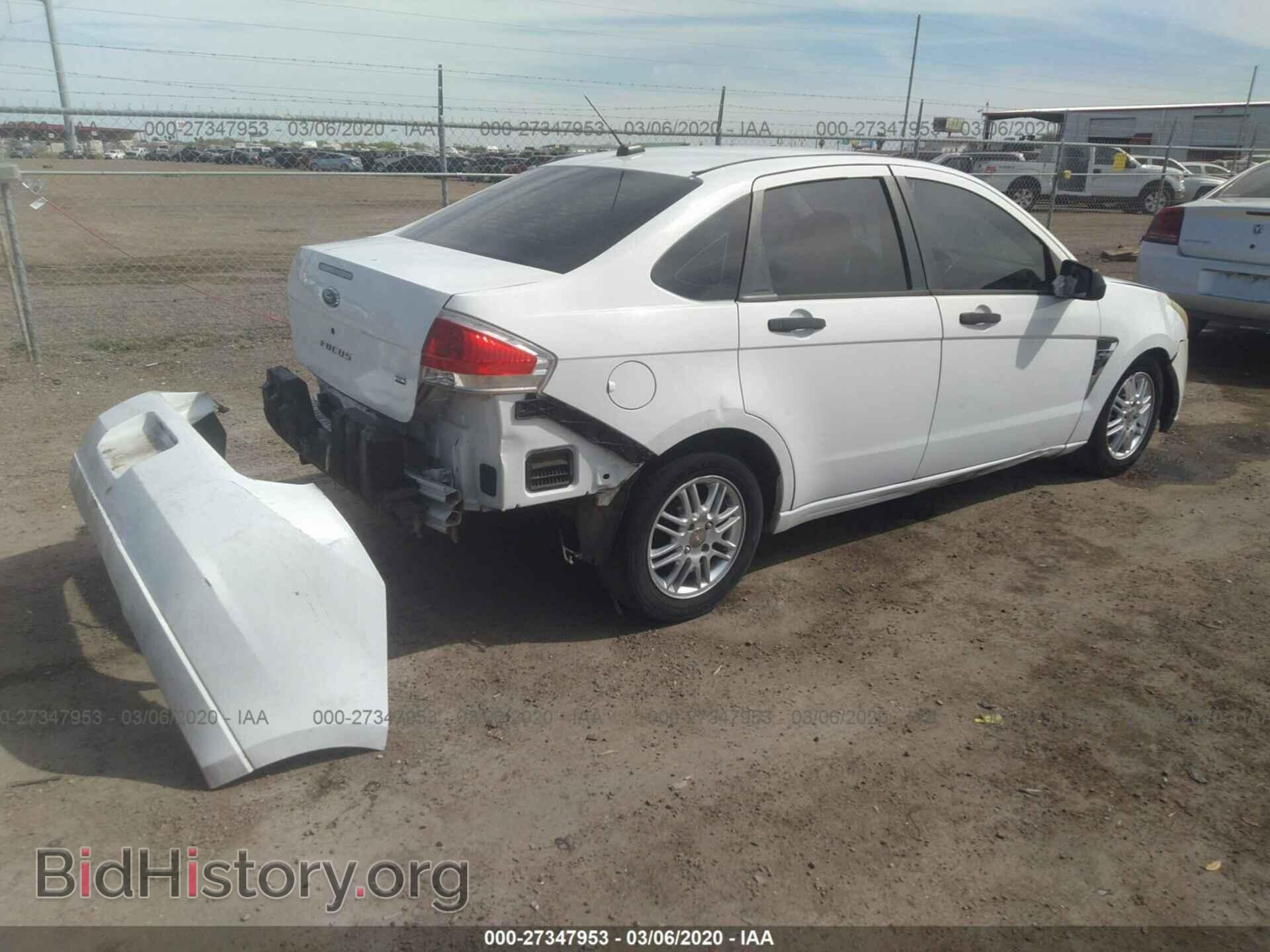 2008 FORD FOCUS - VIN: 1FAHP35N28W255302 - Фото 4