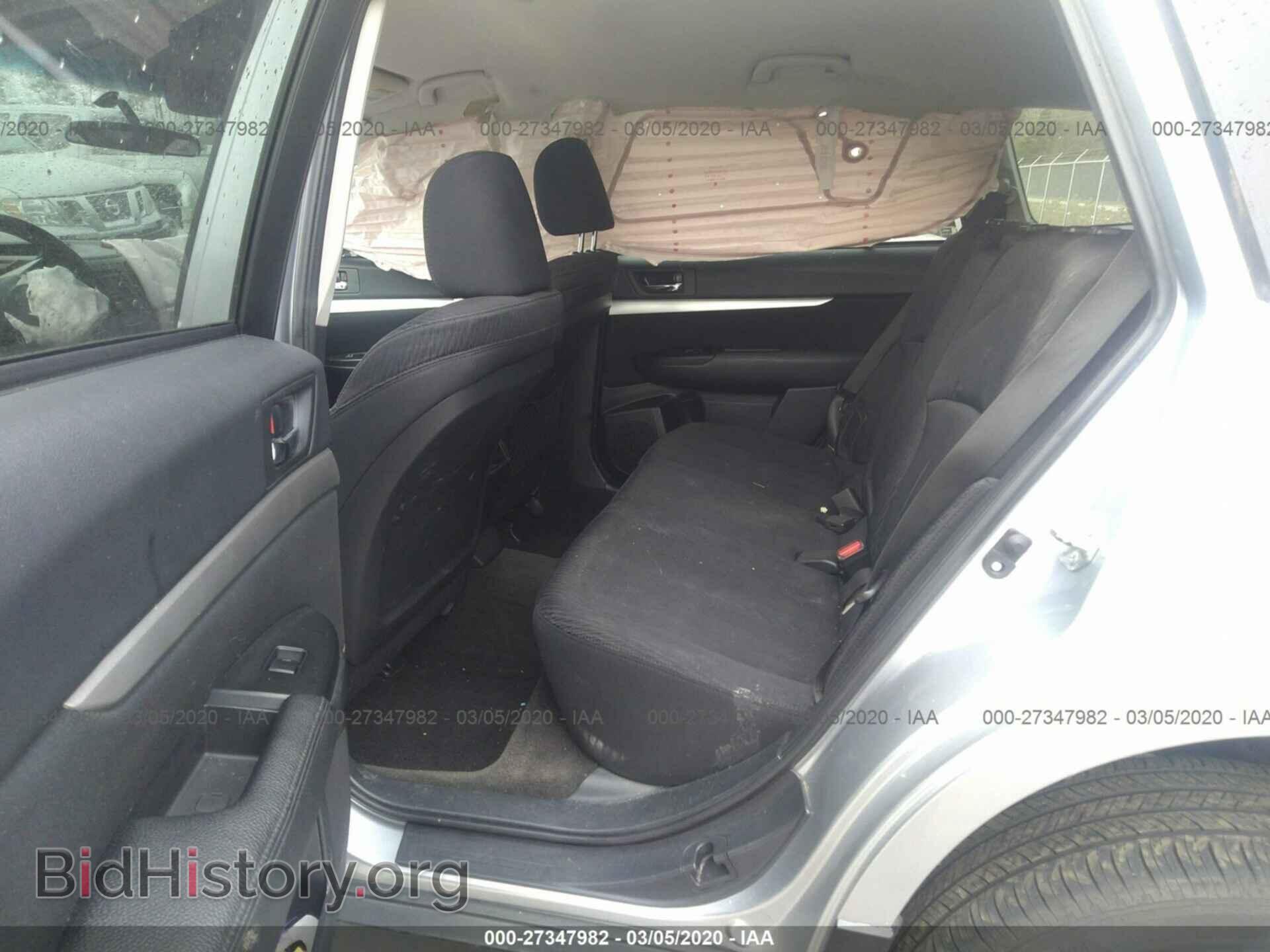 2012 SUBARU OUTBACK - VIN: 4S4BRBCC7C3301735 - Фото 8
