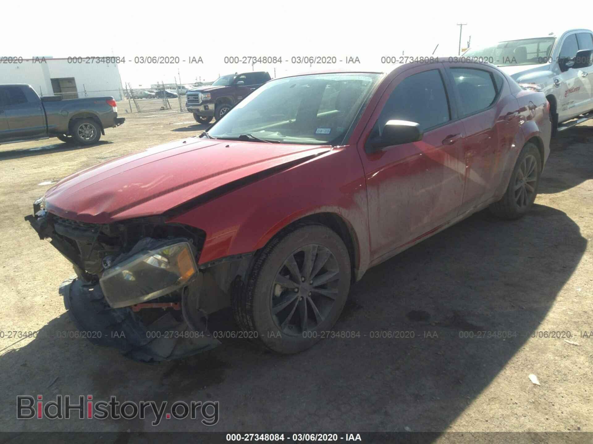 2014 DODGE AVENGER - VIN: 1C3CDZAB4EN222206 - Photo 2