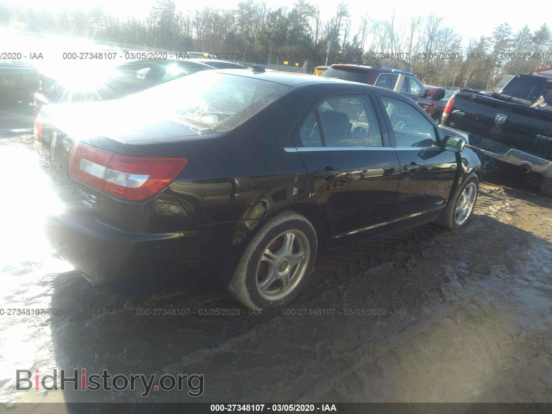 2007 LINCOLN MKZ - VIN: 3LNHM28T77R610033 - Фото 4