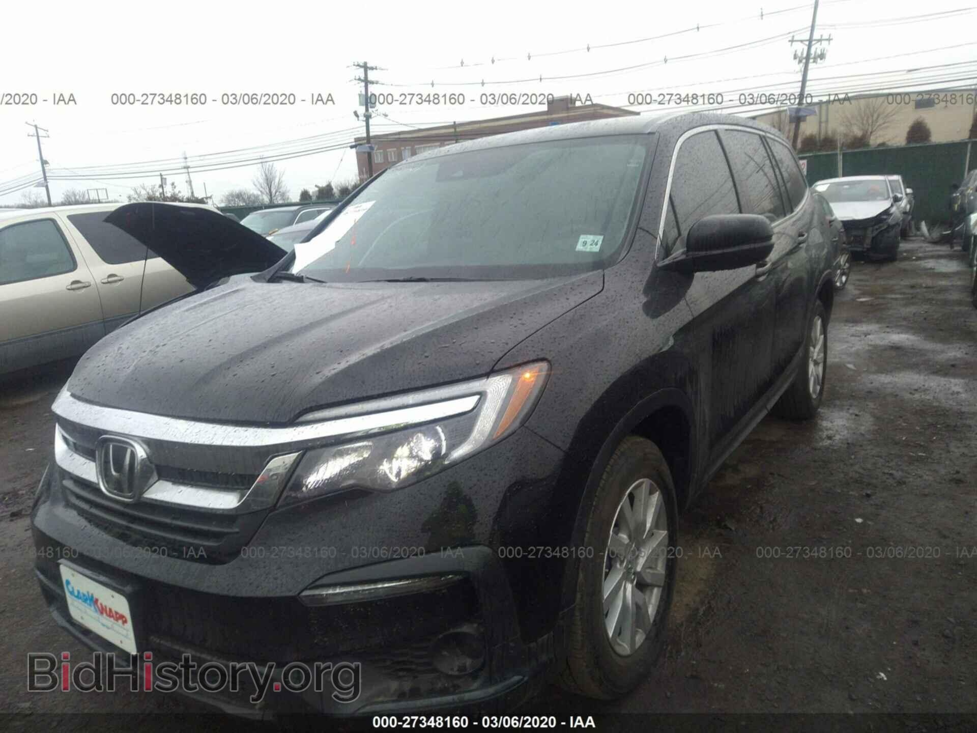 2019 HONDA PILOT - VIN: 5FNYF5H12KB037597 - Фото 2