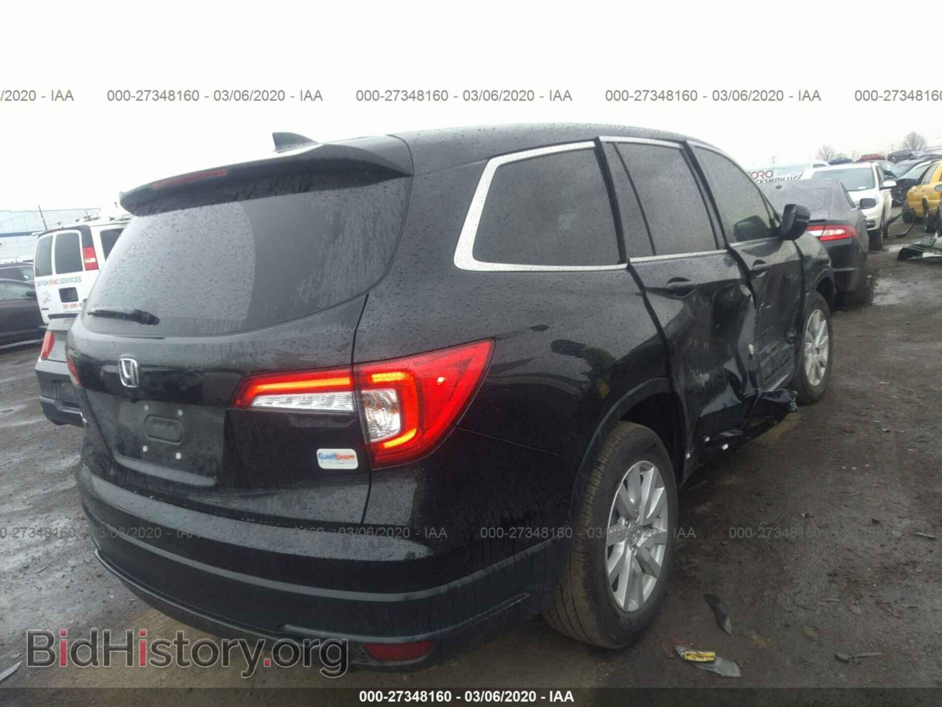 2019 HONDA PILOT - VIN: 5FNYF5H12KB037597 - Фото 4