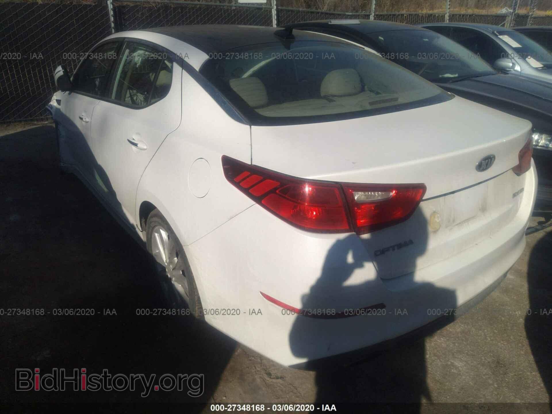 2014 KIA OPTIMA - VIN: 5XXGN4A70EG265705 - Photo 3