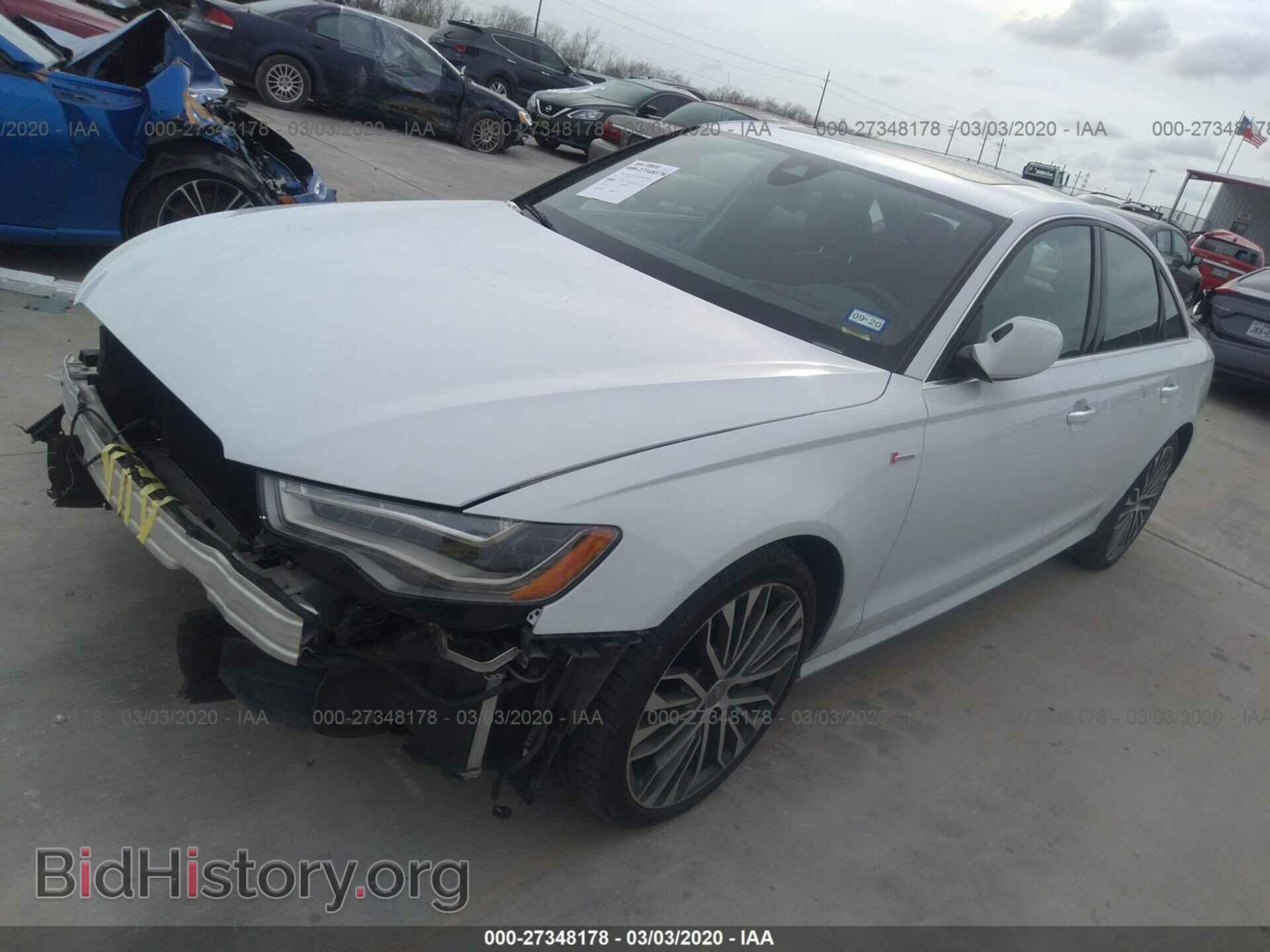 2015 AUDI A6 - VIN: WAUHGAFC1FN028405 - Фото 2