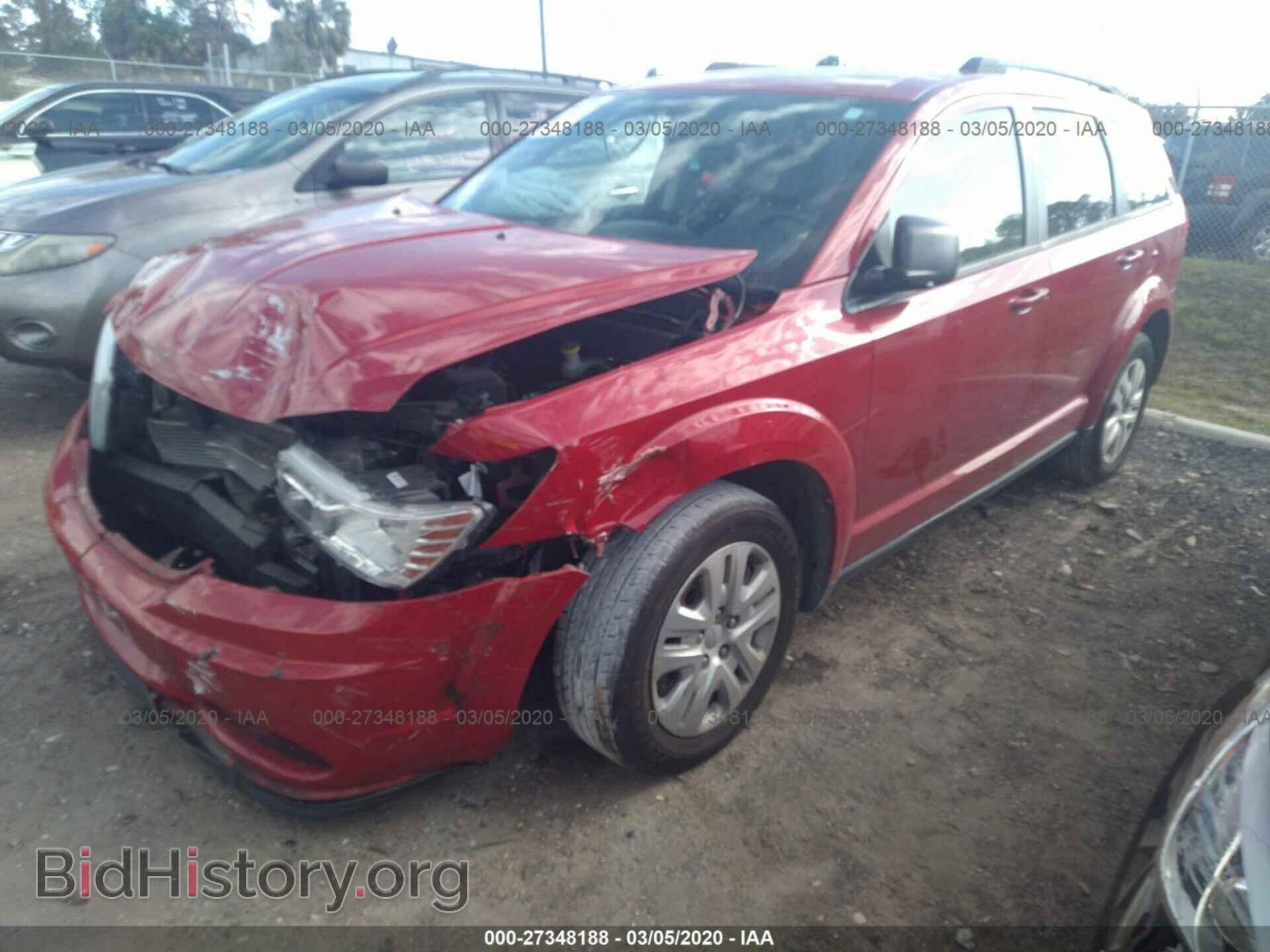 2016 DODGE JOURNEY - VIN: 3C4PDCAB4GT181721 - Photo 2