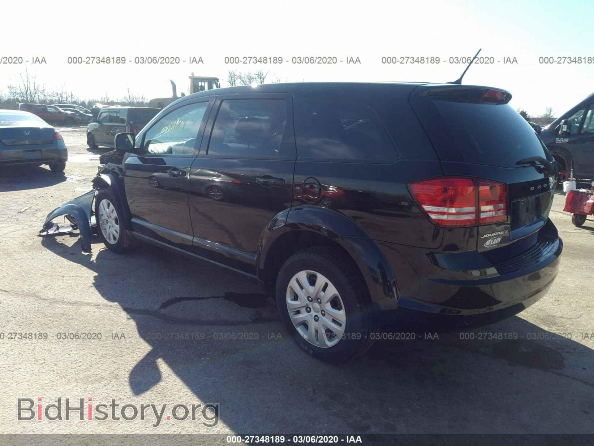 2014 DODGE JOURNEY - VIN: 3C4PDCAB9ET160134 - Фото 3
