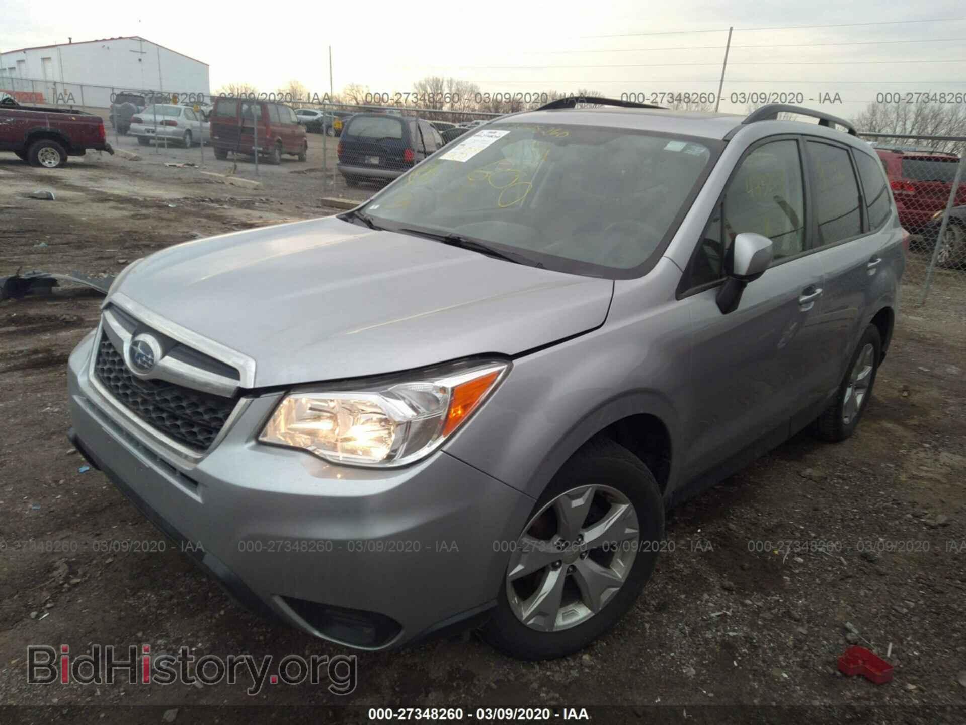2016 SUBARU FORESTER - VIN: JF2SJADC3GH493203 - Фото 2