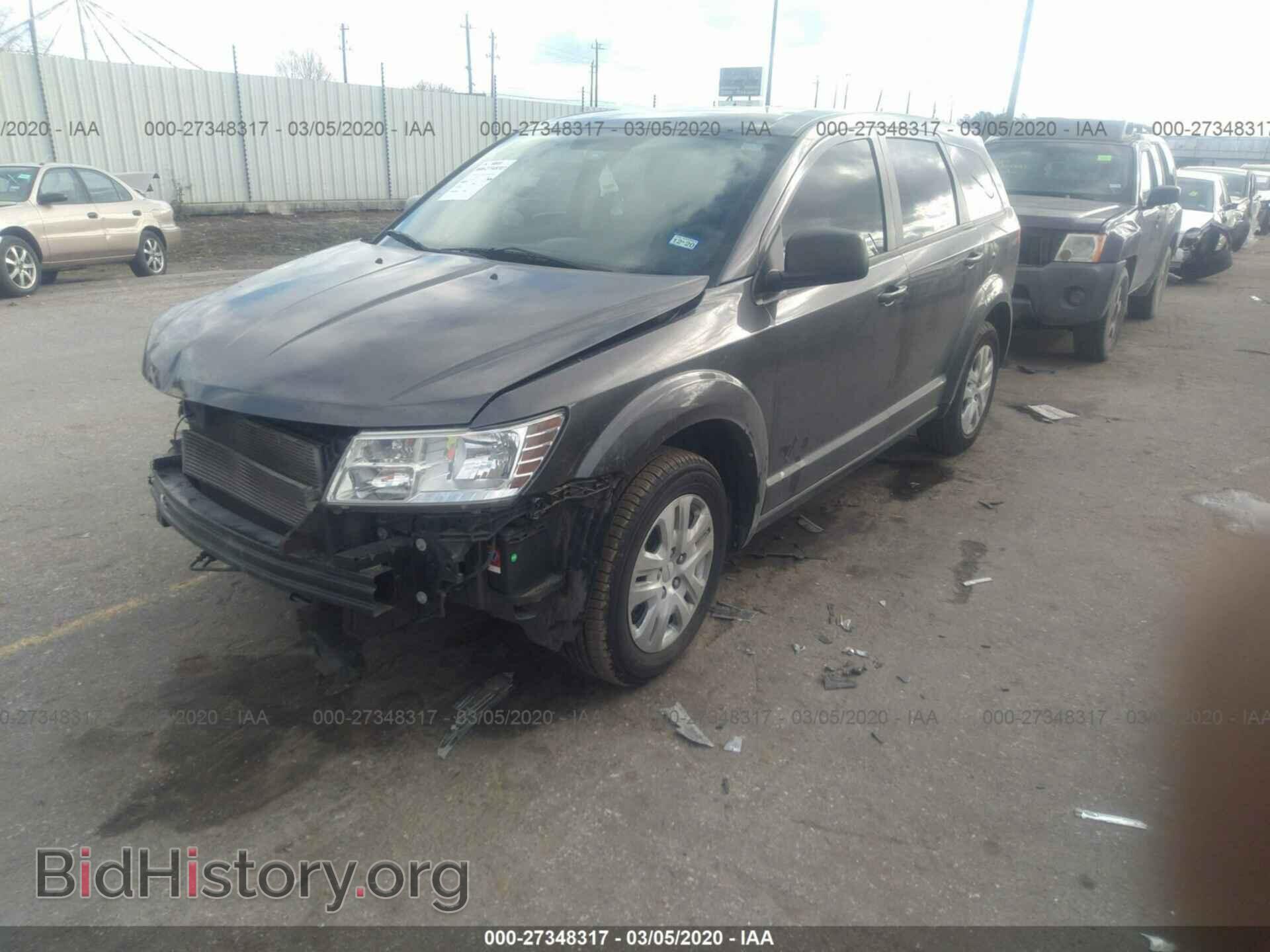2015 DODGE JOURNEY - VIN: 3C4PDCAB9FT679668 - Фото 2