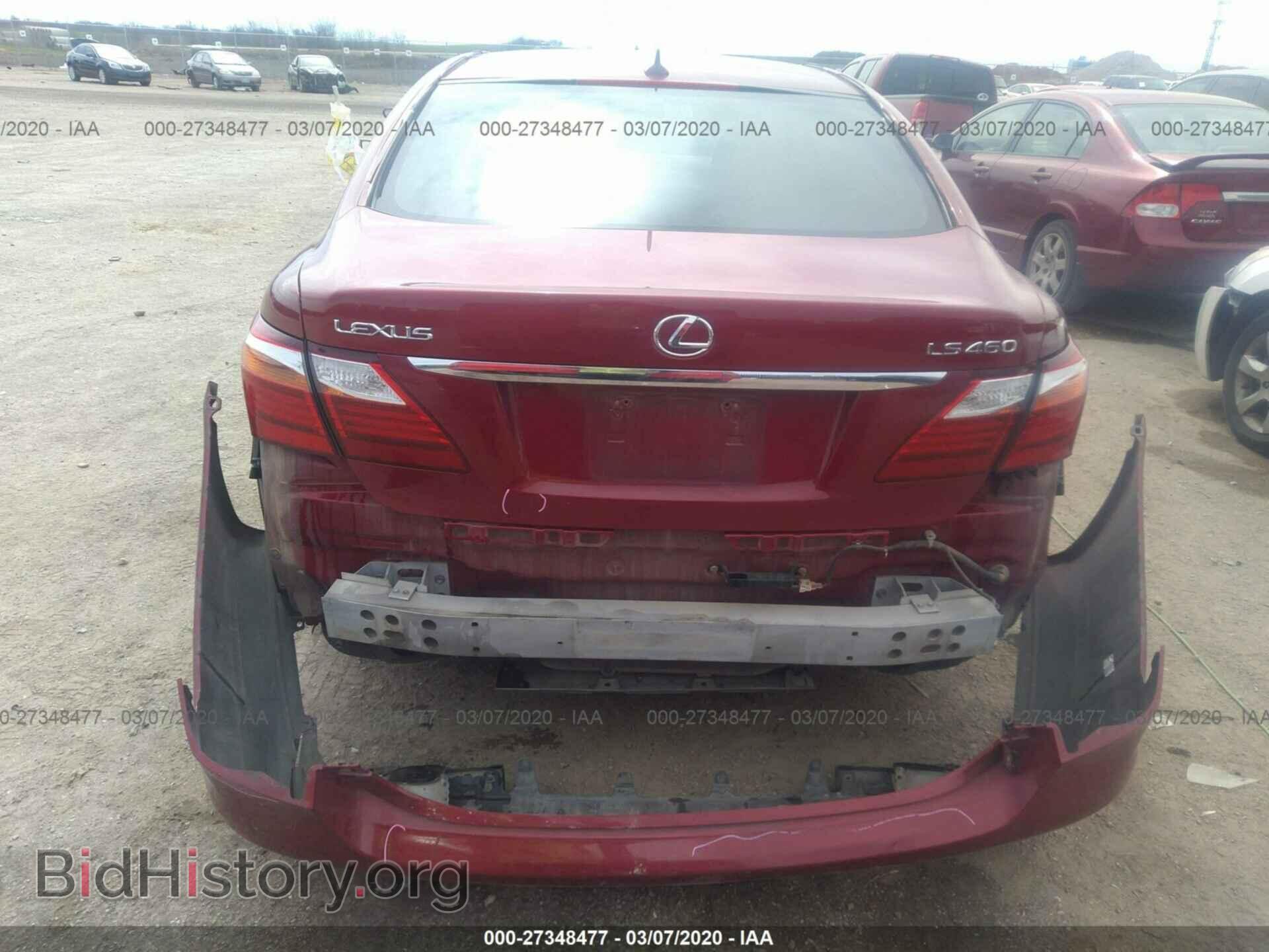 2010 LEXUS LS - VIN: JTHBL5EF1A5100279 - Фото 6