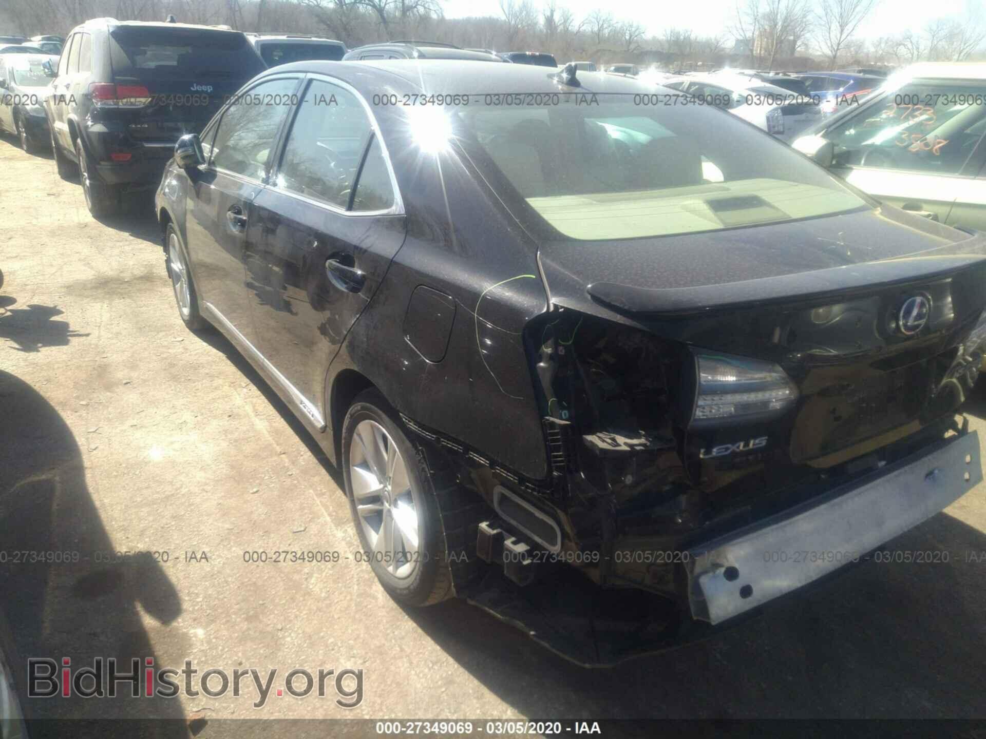 2010 LEXUS HS - VIN: JTHBB1BA4A2001445 - Фото 3