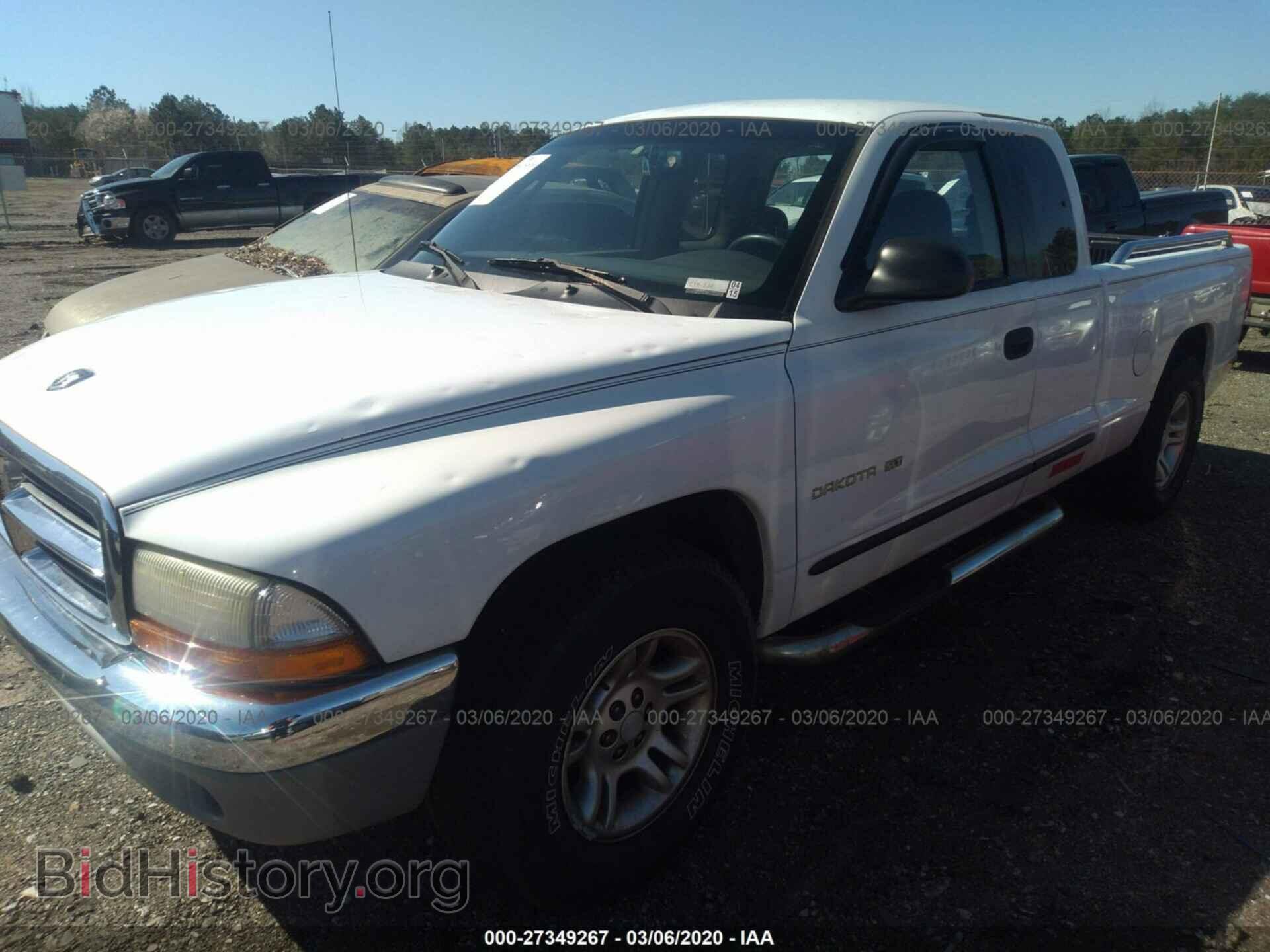 2001 DODGE DAKOTA - VIN: 1B7GL22N11S112239 - Фото 2
