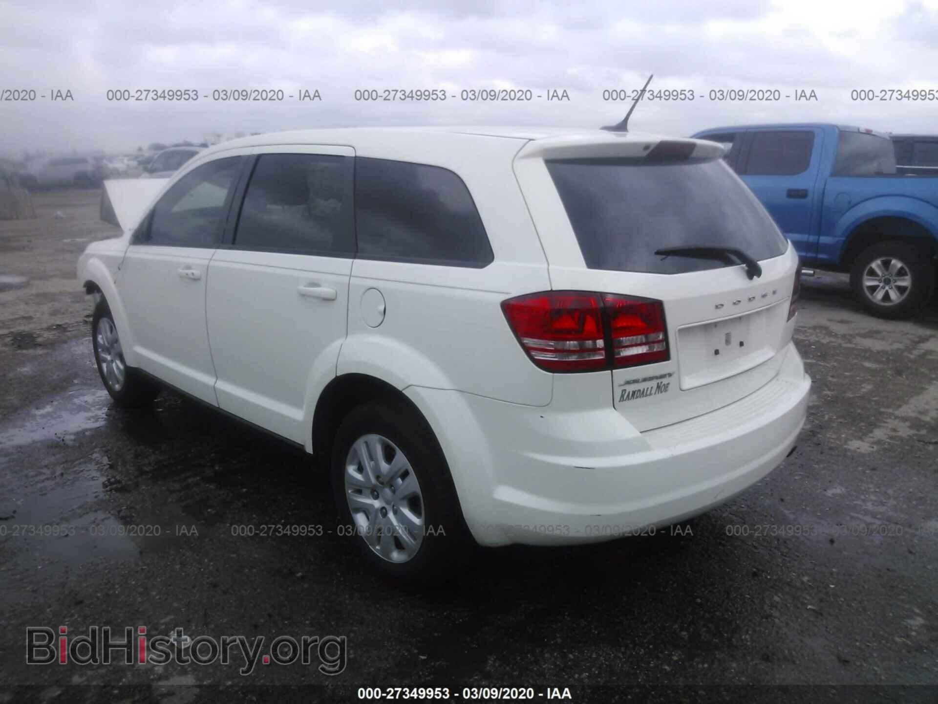 2014 DODGE JOURNEY - VIN: 3C4PDCAB9ET278099 - Фото 3