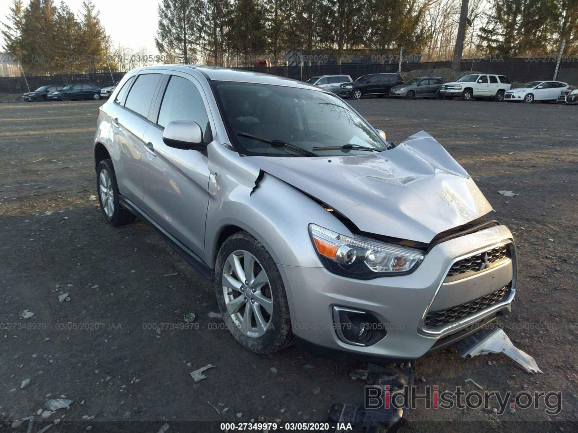 Photo 4A4AR3AU6FE020478 - MITSUBISHI OUTLANDER SPORT 2015