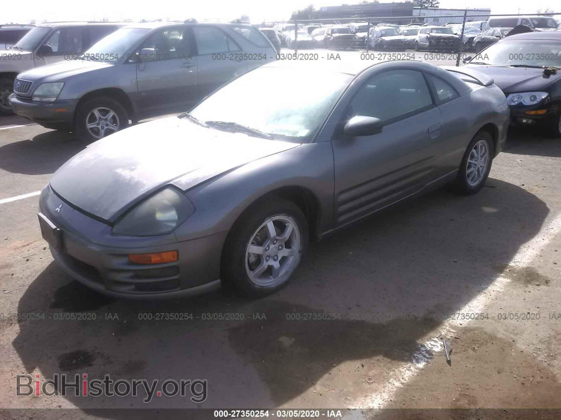 2002 MITSUBISHI ECLIPSE - VIN: 4A3AC44GX2E101074 - Фото 2