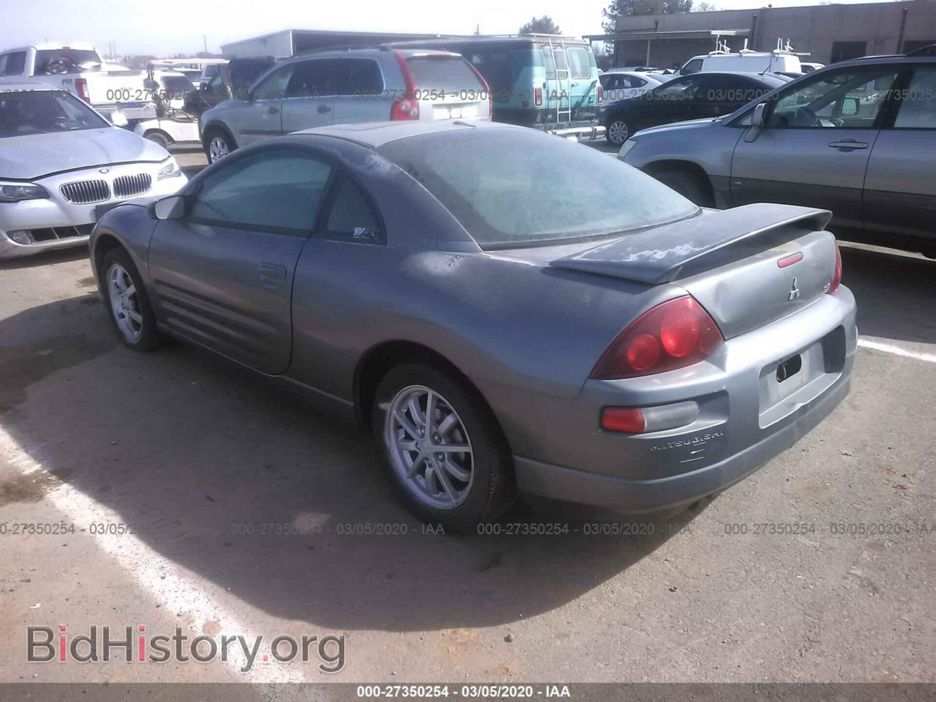 2002 MITSUBISHI ECLIPSE - VIN: 4A3AC44GX2E101074 - Фото 3