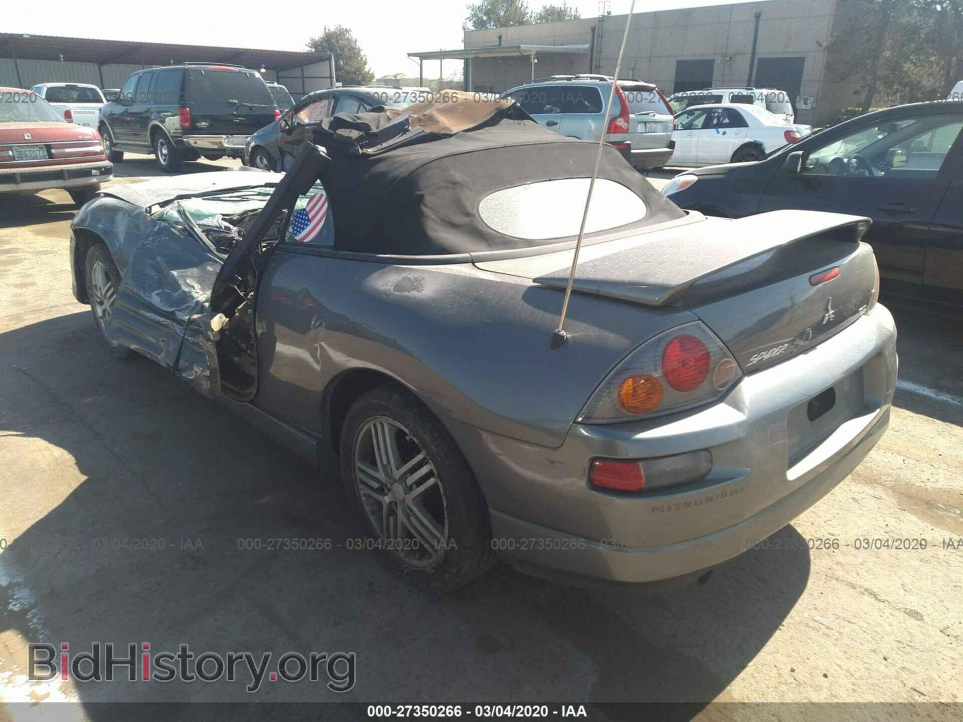 2003 MITSUBISHI ECLIPSE - VIN: 4A3AE55H13E158563 - Фото 3