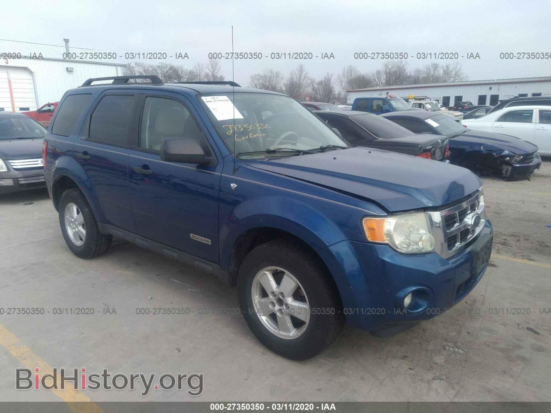 Фотография 1FMCU93128KD05764 - FORD ESCAPE 2008