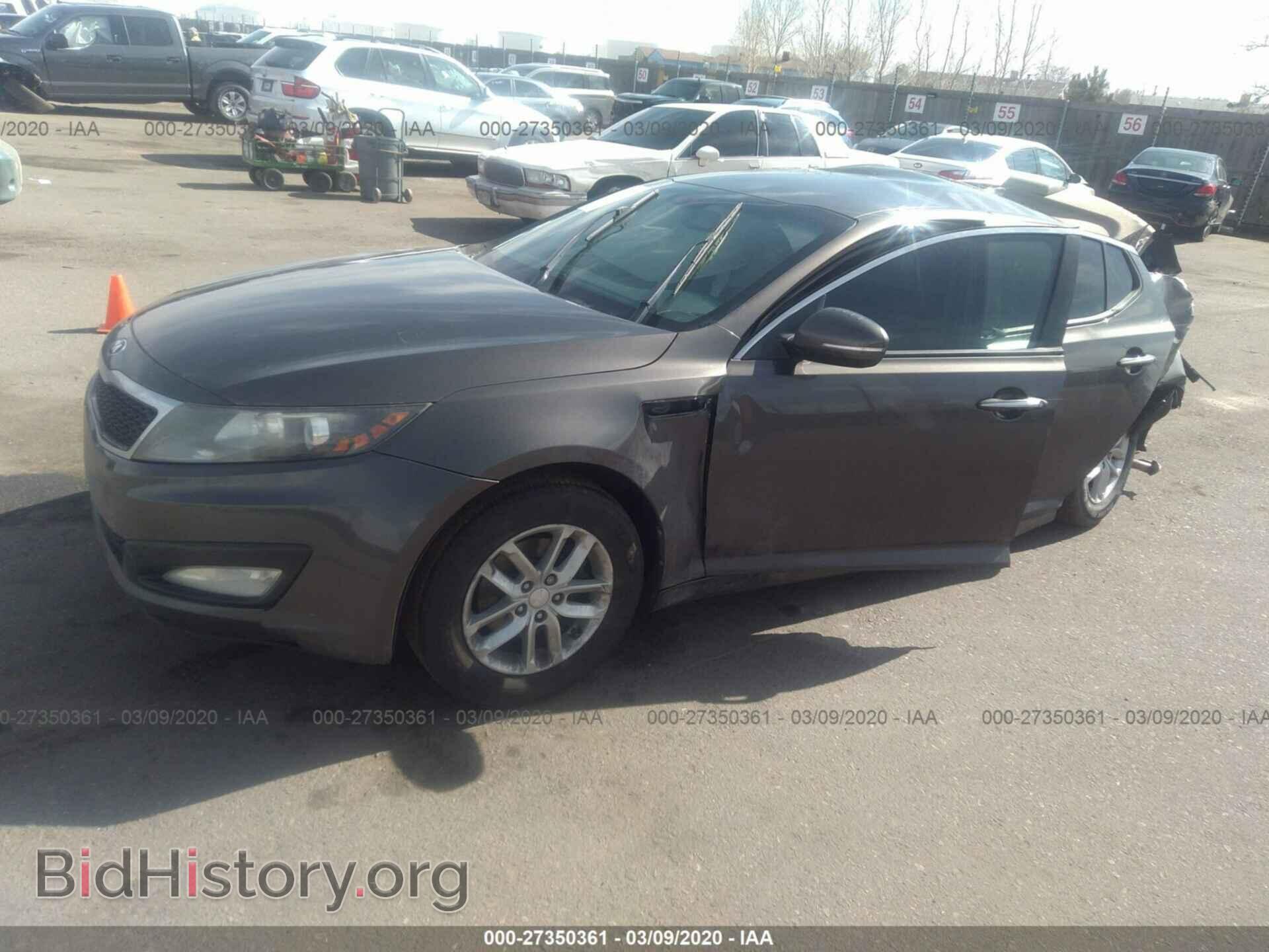2013 KIA OPTIMA - VIN: 5XXGM4A76DG203534 - Фото 2