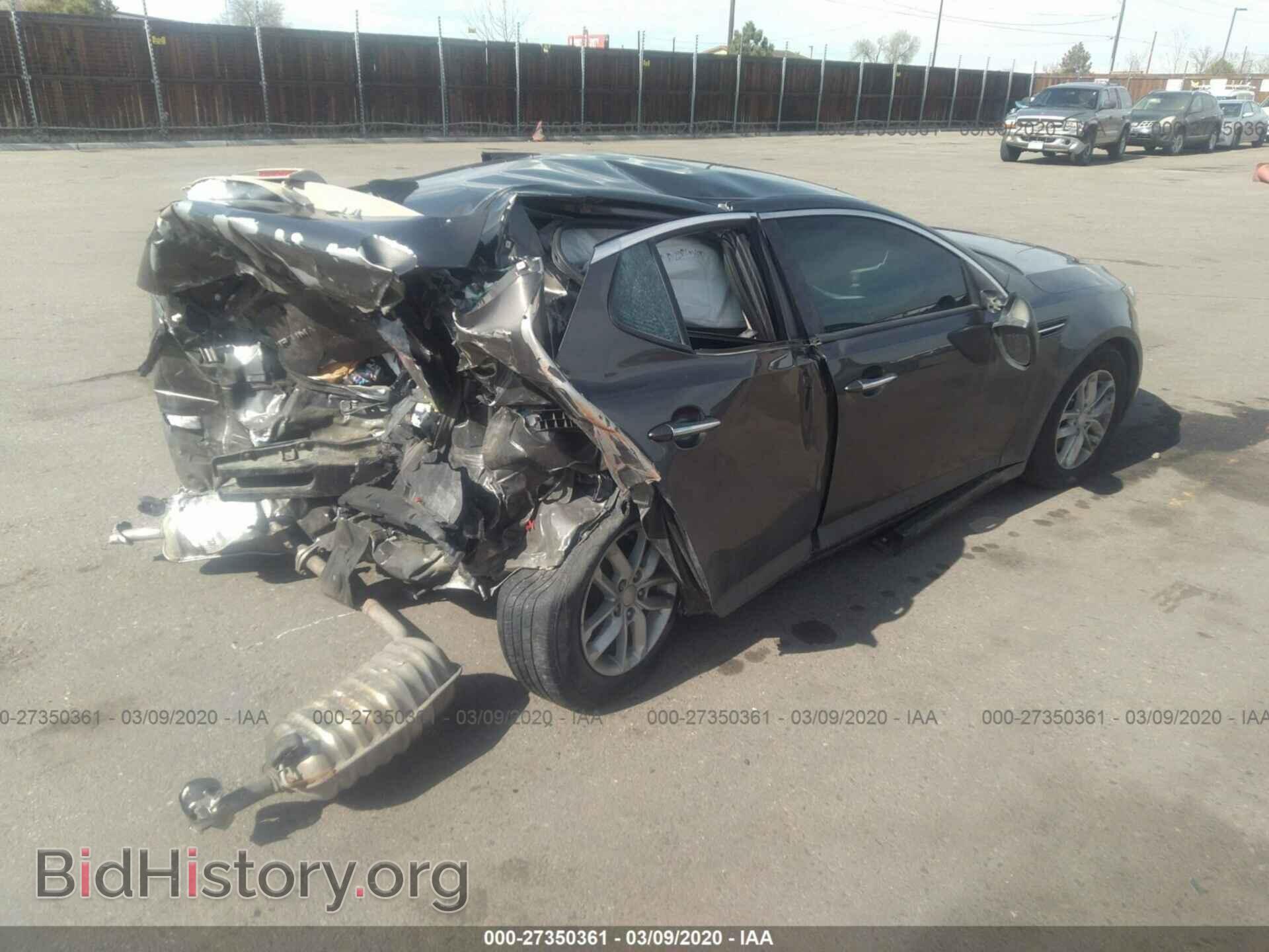 2013 KIA OPTIMA - VIN: 5XXGM4A76DG203534 - Фото 4