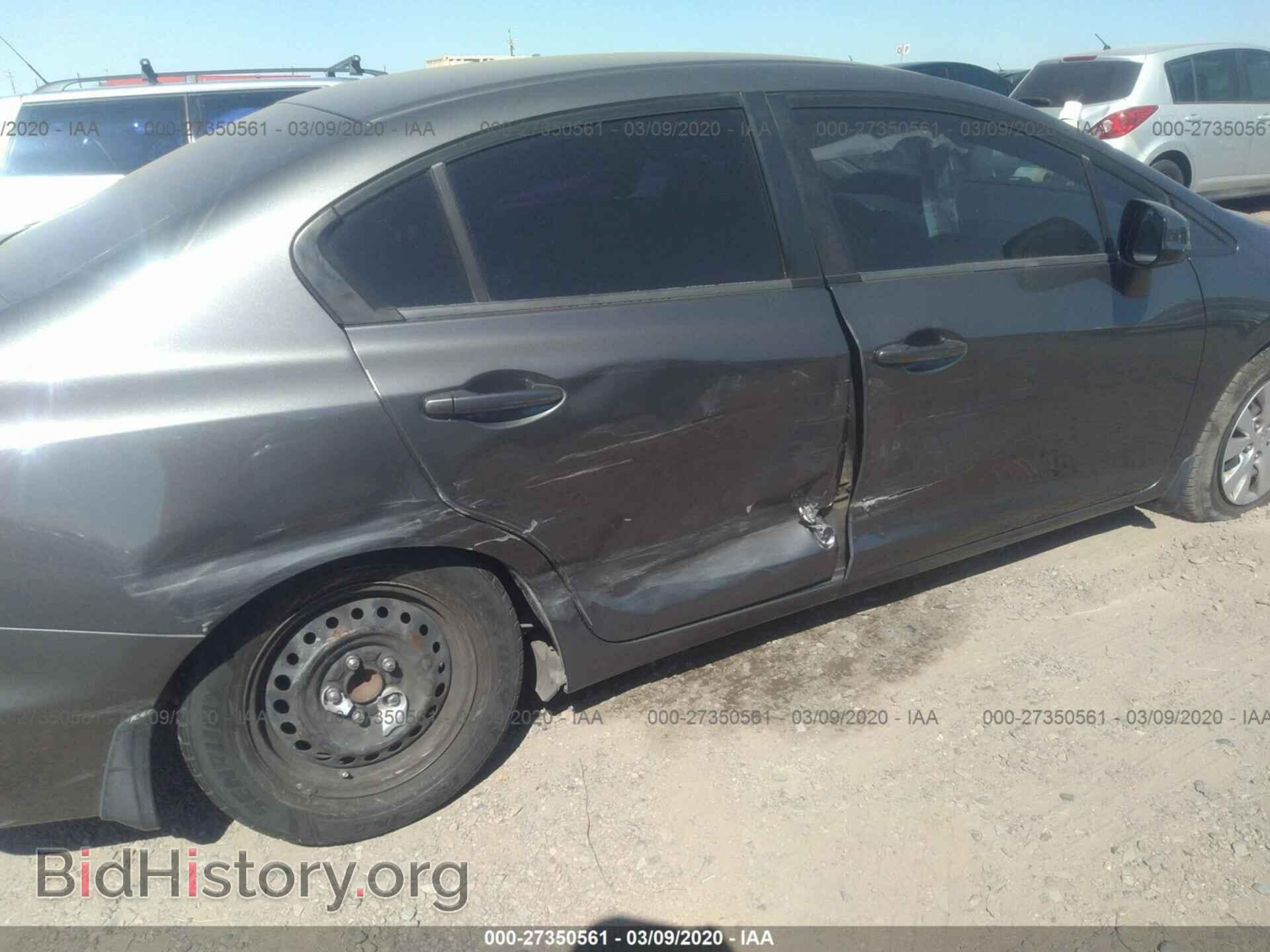 2012 HONDA CIVIC - VIN: 2HGFB2F55CH562982 - Фото 6