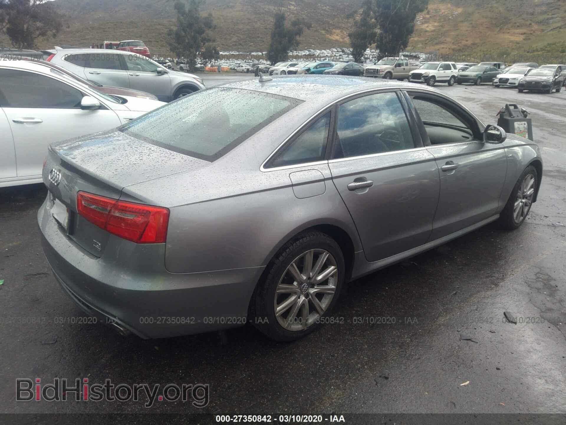 2014 AUDI A6 - VIN: WAUHMAFC8EN092903 - Фото 4