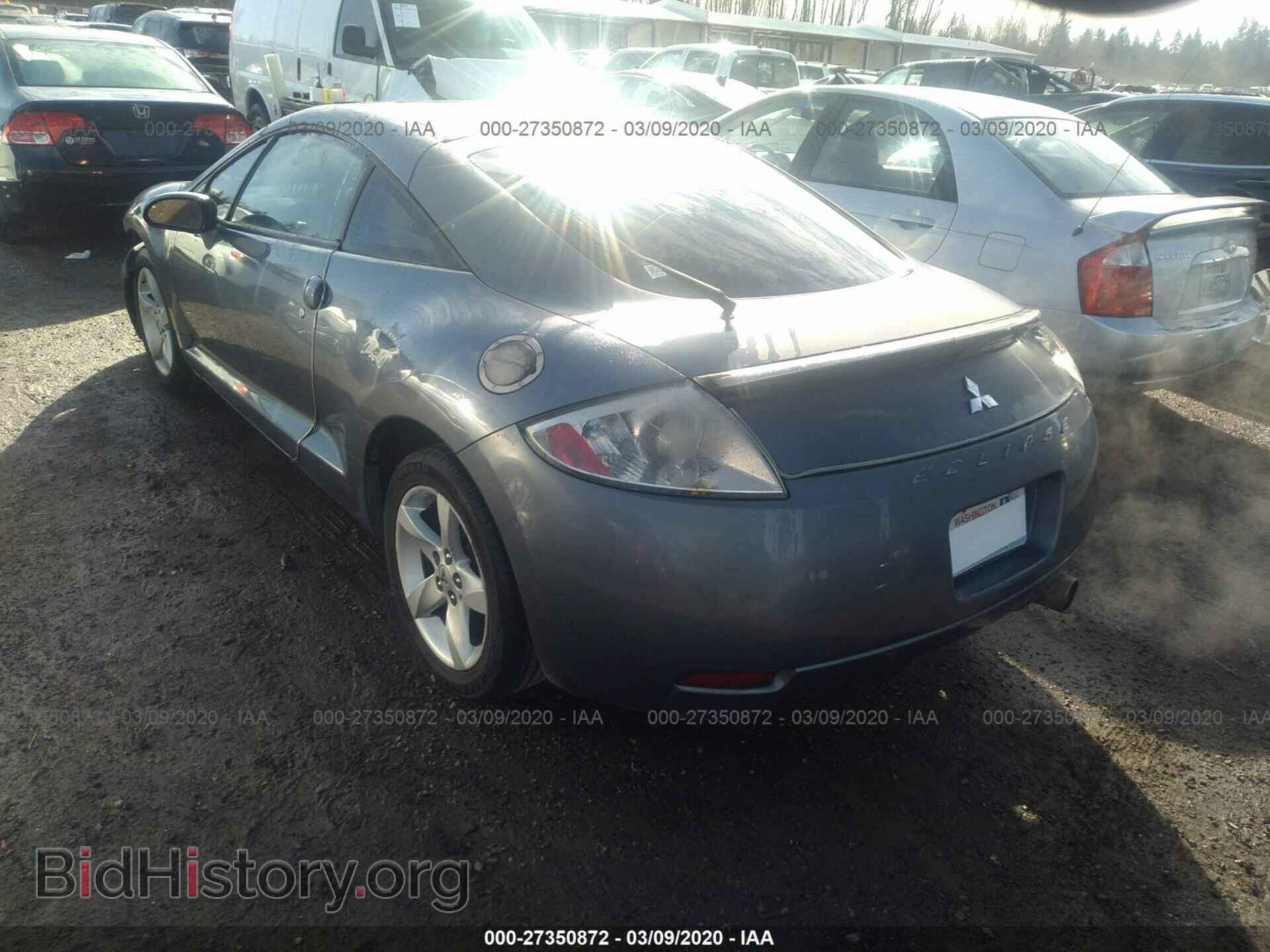 2007 MITSUBISHI ECLIPSE - VIN: 4A3AK24F97E046090 - Фото 3