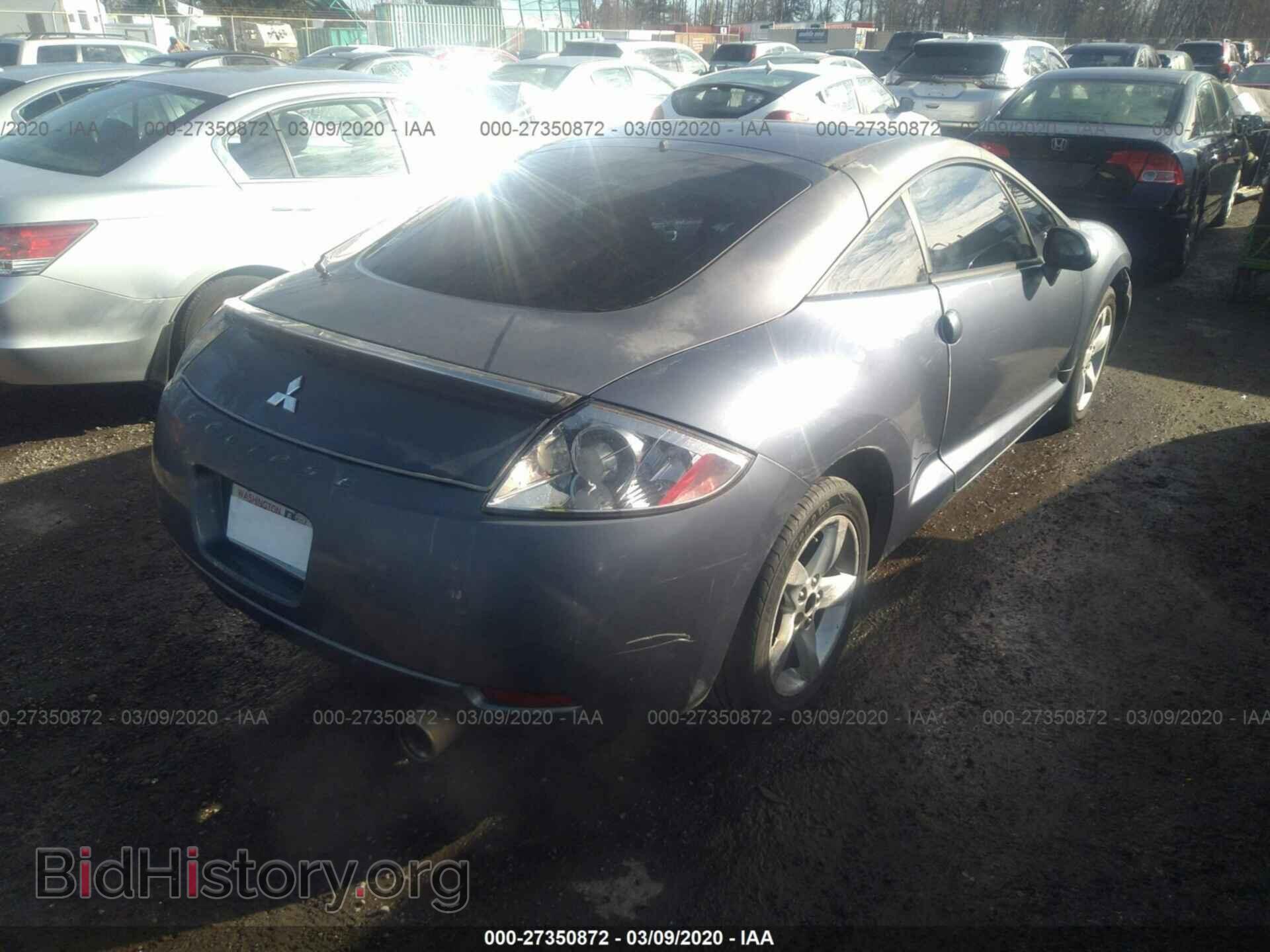 2007 MITSUBISHI ECLIPSE - VIN: 4A3AK24F97E046090 - Фото 4