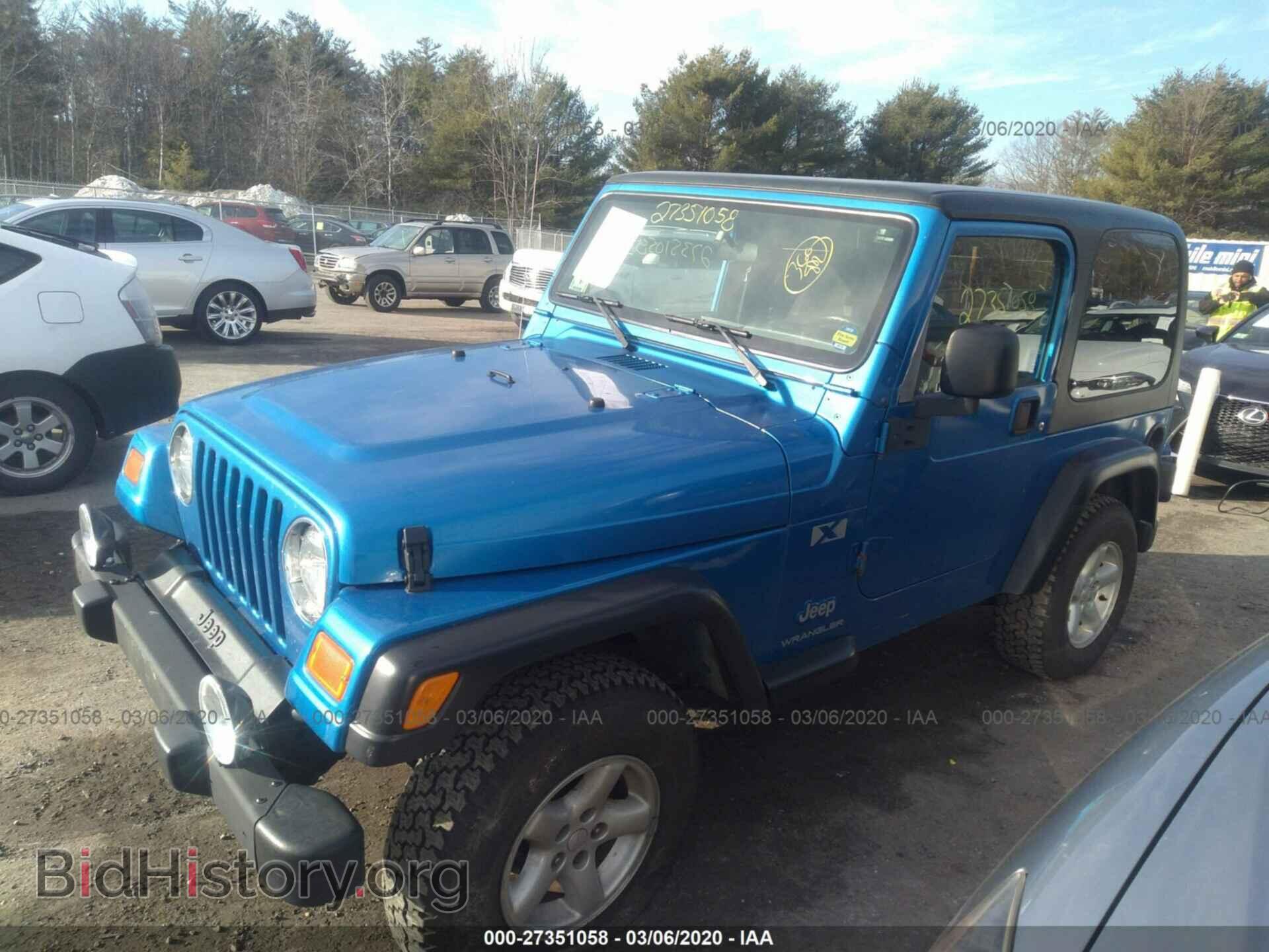 2003 JEEP WRANGLER - VIN: 1J4FA39S03P301211 - Фото 2