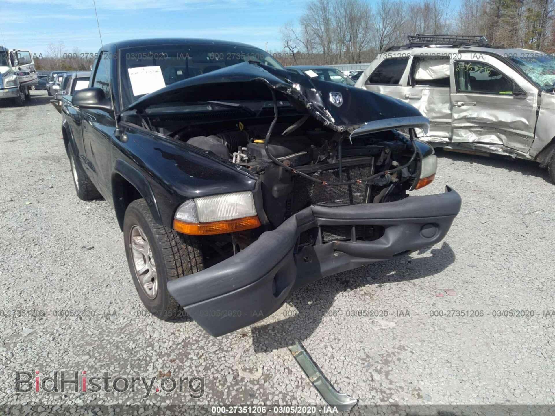 2004 DODGE DAKOTA - VIN: 1D7FL16K94S585998 - Фото 6