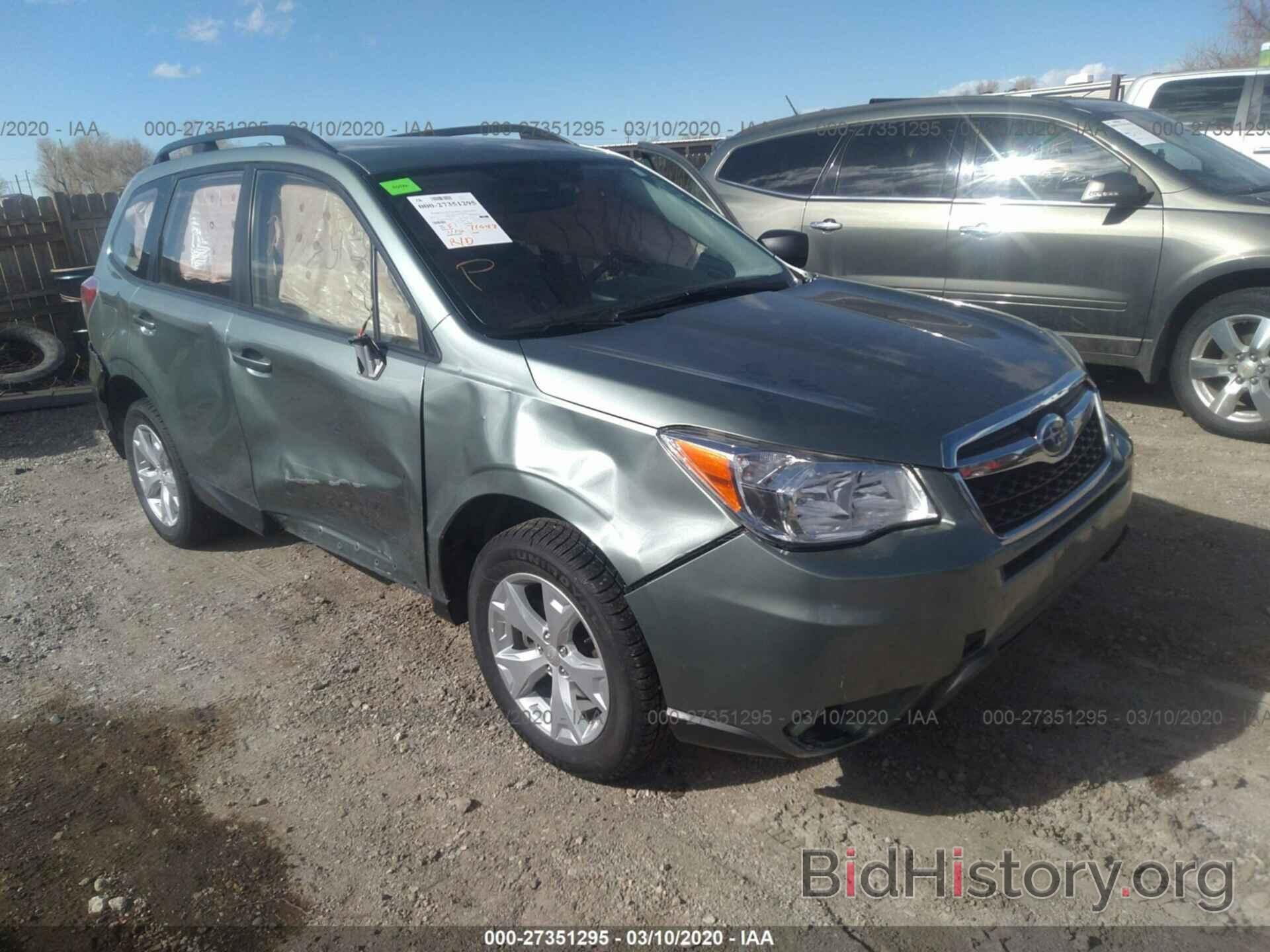 Photo JF2SJABCXGH490611 - SUBARU FORESTER 2016