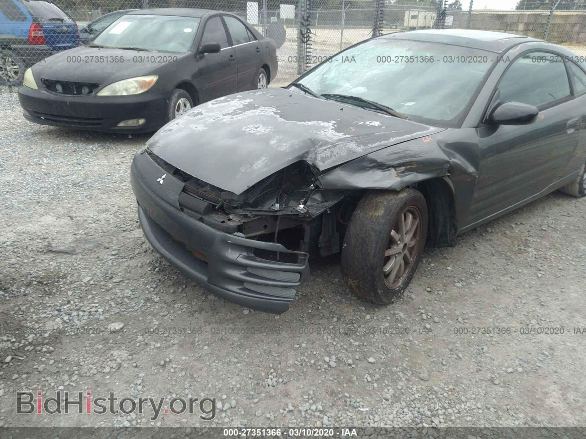 2002 MITSUBISHI ECLIPSE - VIN: 4A3AC44G72E090633 - Фото 6