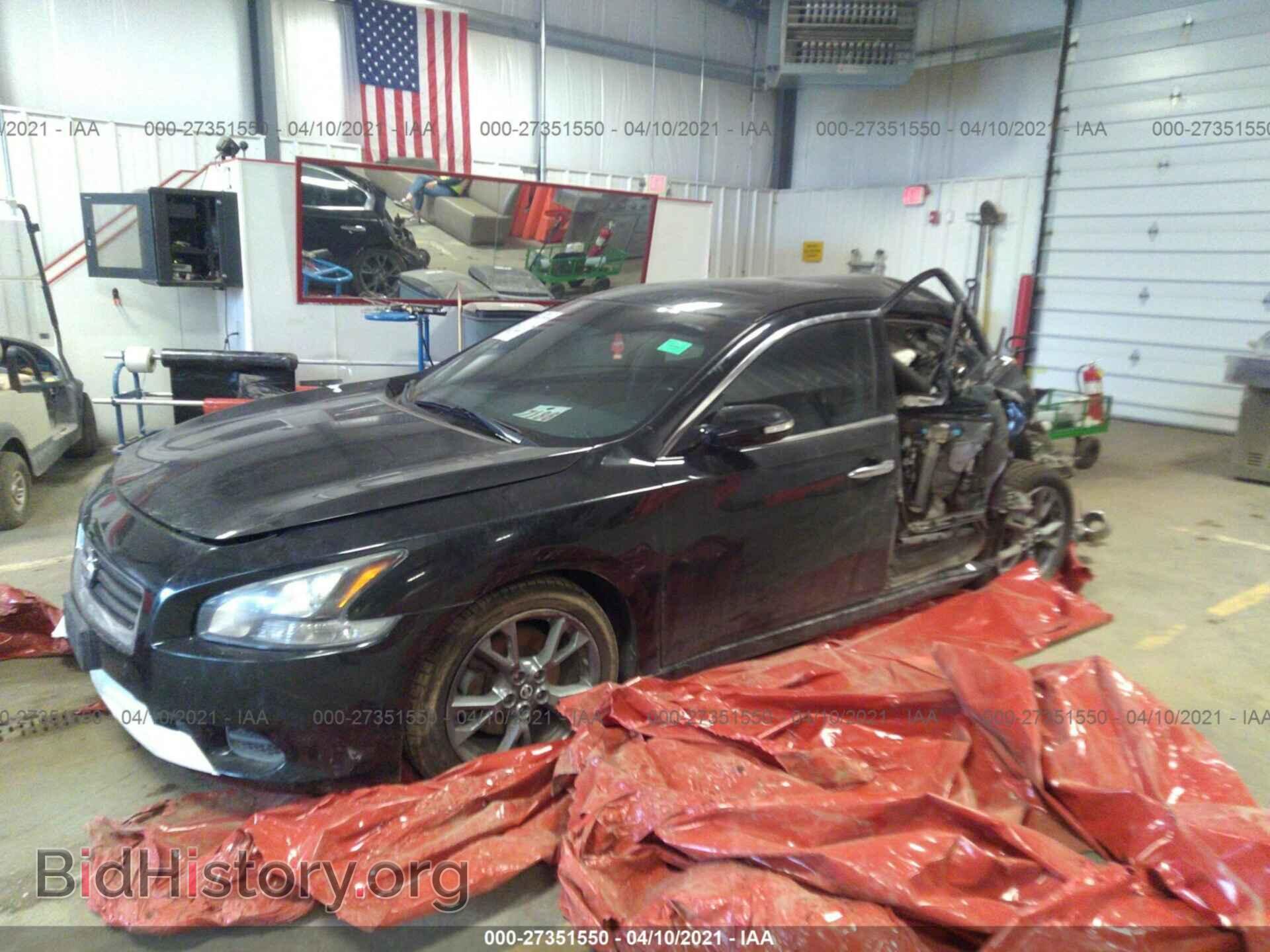 2012 NISSAN MAXIMA - VIN: 1N4AA5AP8CC814741 - Фото 2